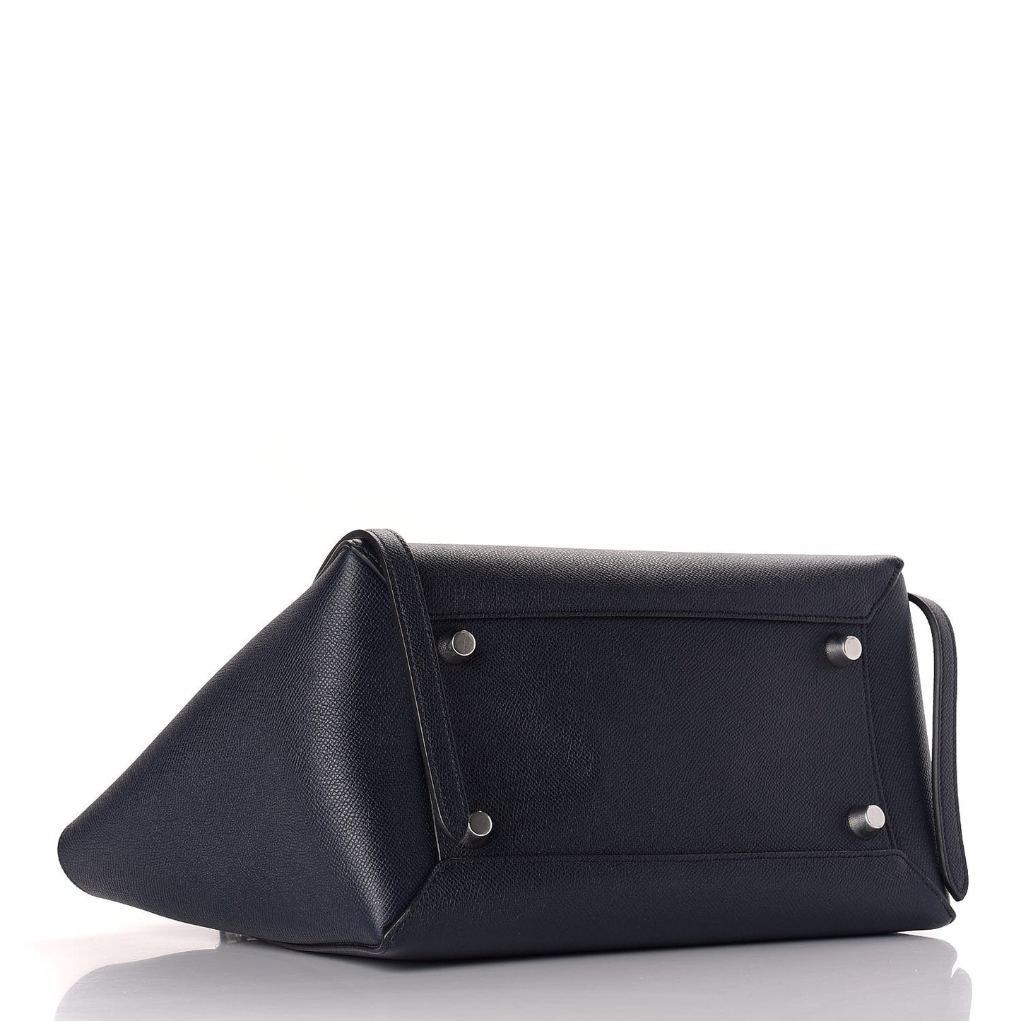 Grained Calfskin Mini Belt Bag Navy