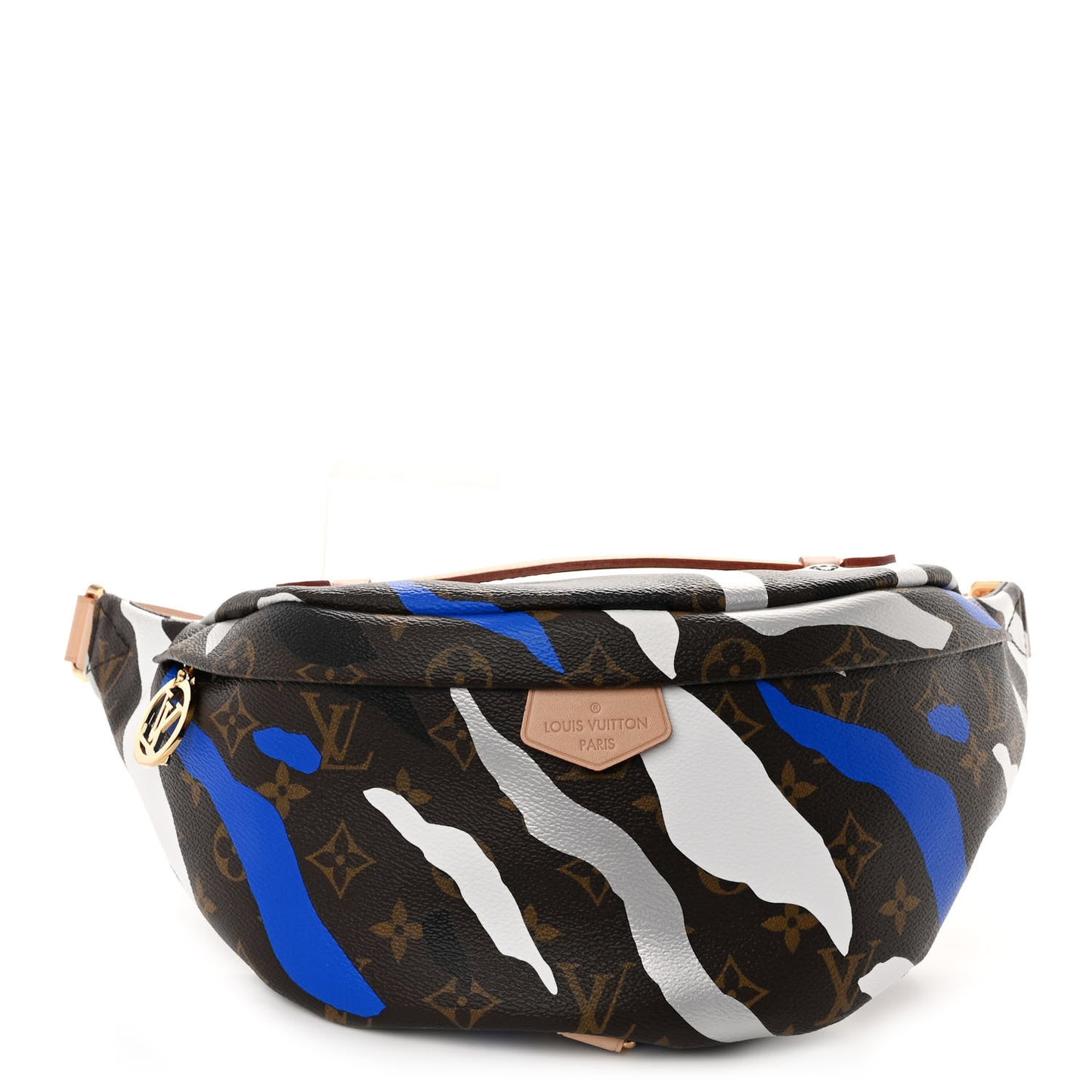x LoL Monogram Bumbag Blue Silver