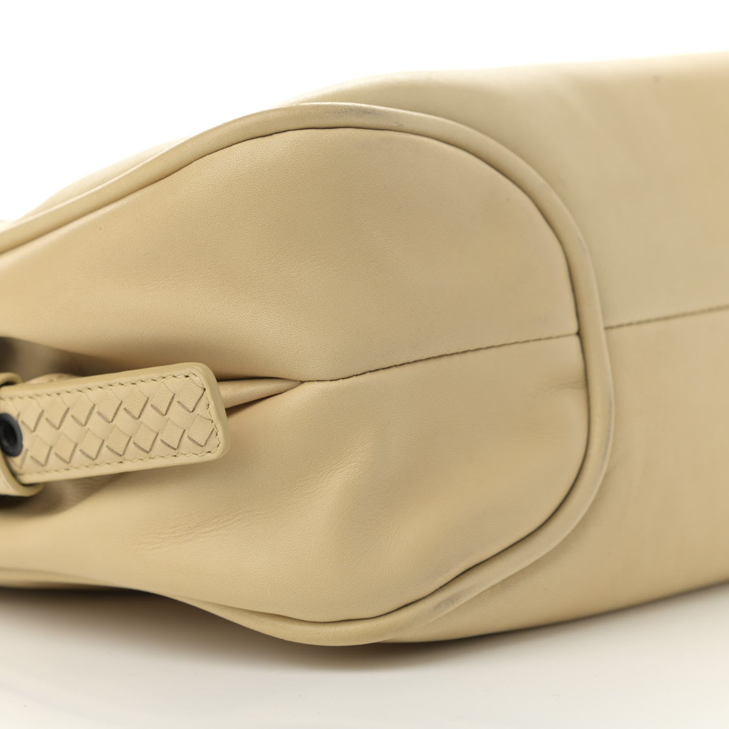 Bottega Veneta Intrecciato Rialto Shoulder Bag Banane 9 of 13