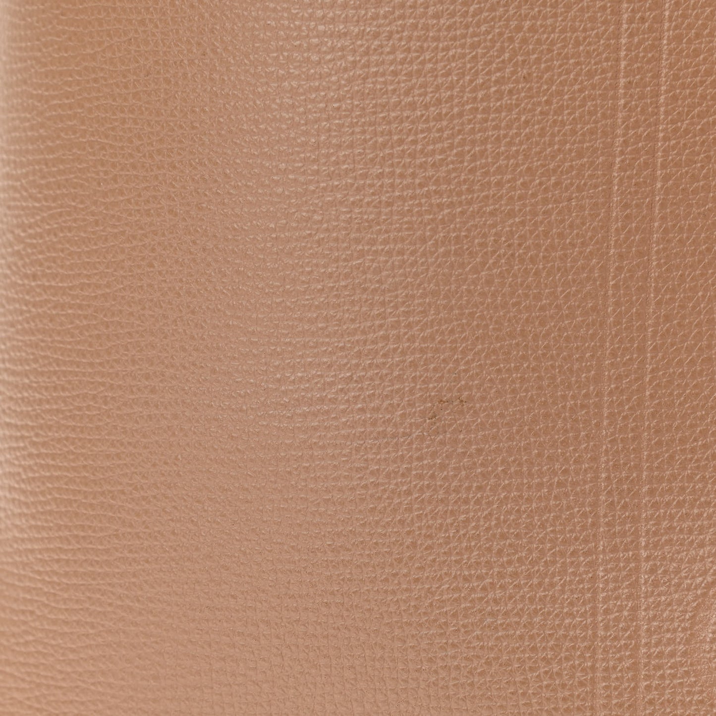 Calfskin TB Motif Embossed Medium Tote Camel