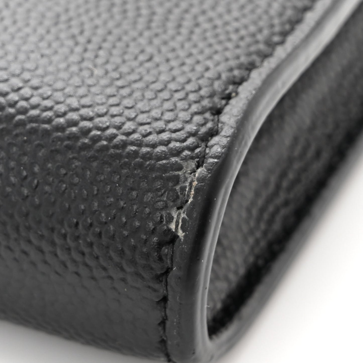 Grain De Poudre Monogram Cassandra Chain Wallet Black