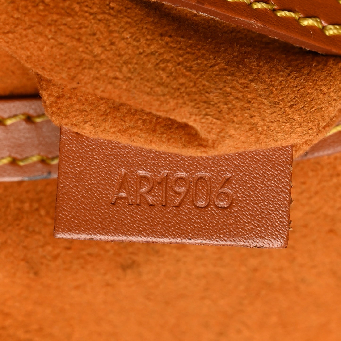 LOUIS VUITTON Epi Alma PM Cipango