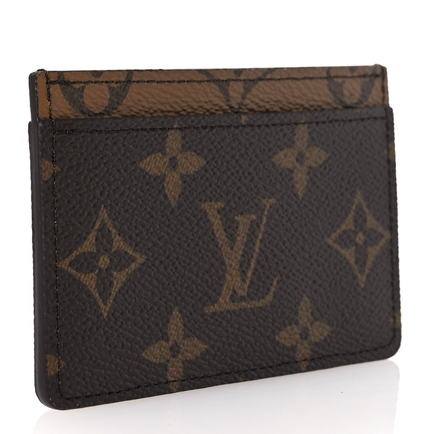Reverse Monogram Card Holder