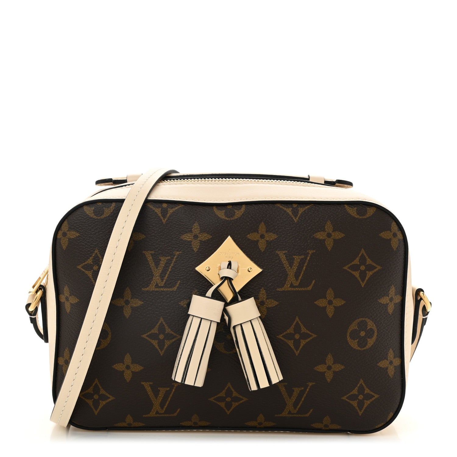 Louis Vuitton Monogram Saintonge Creme 1 of 10