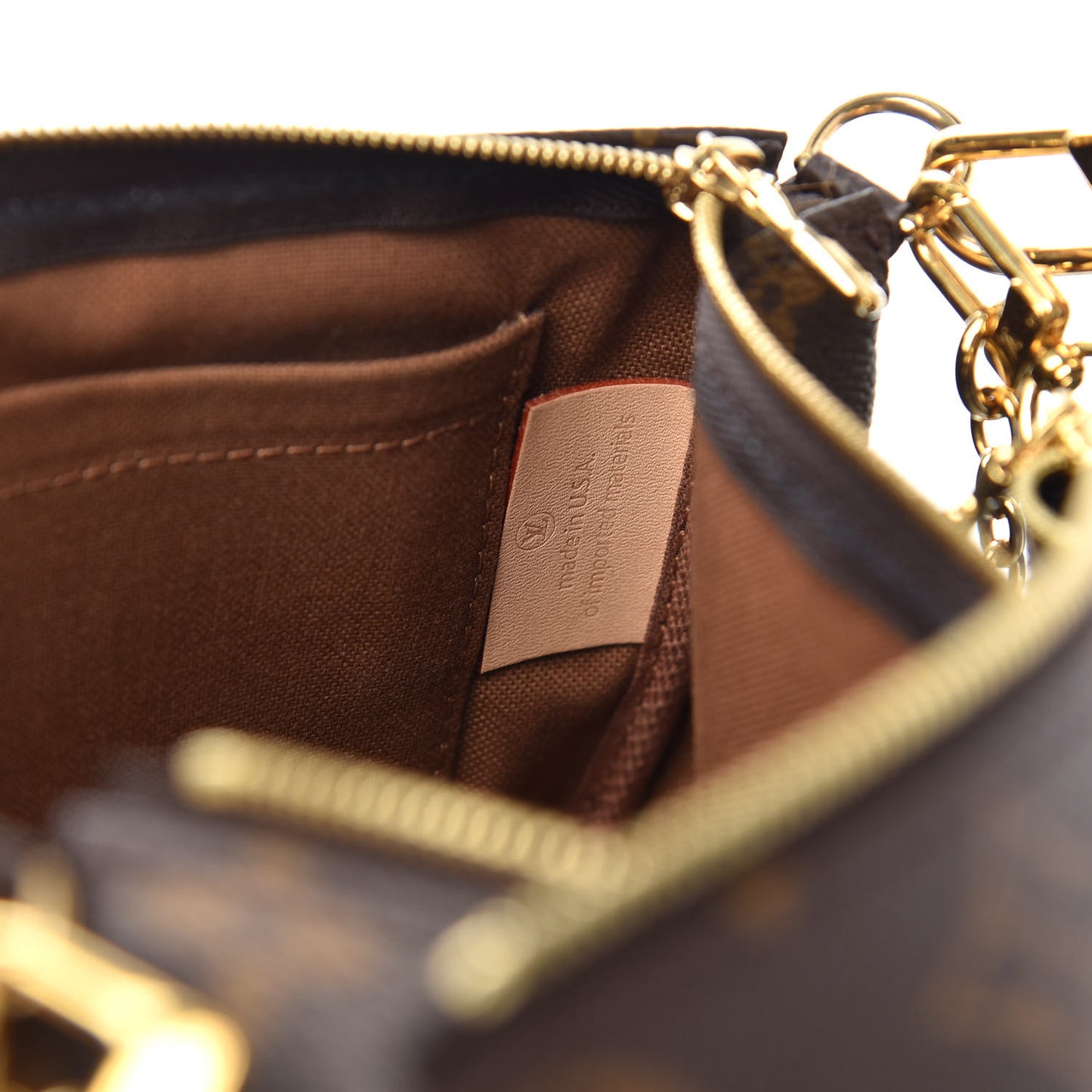 Monogram Multi Pochette Accessories Kaki