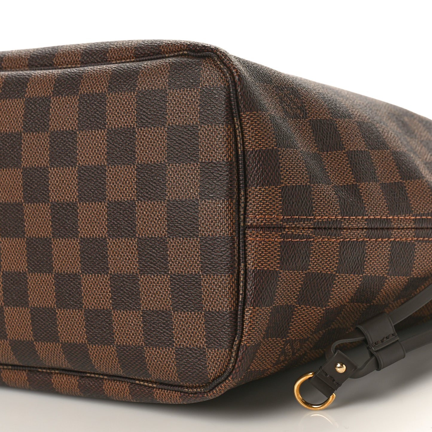 Damier Ebene Neo Neverfull MM Rose Ballerine