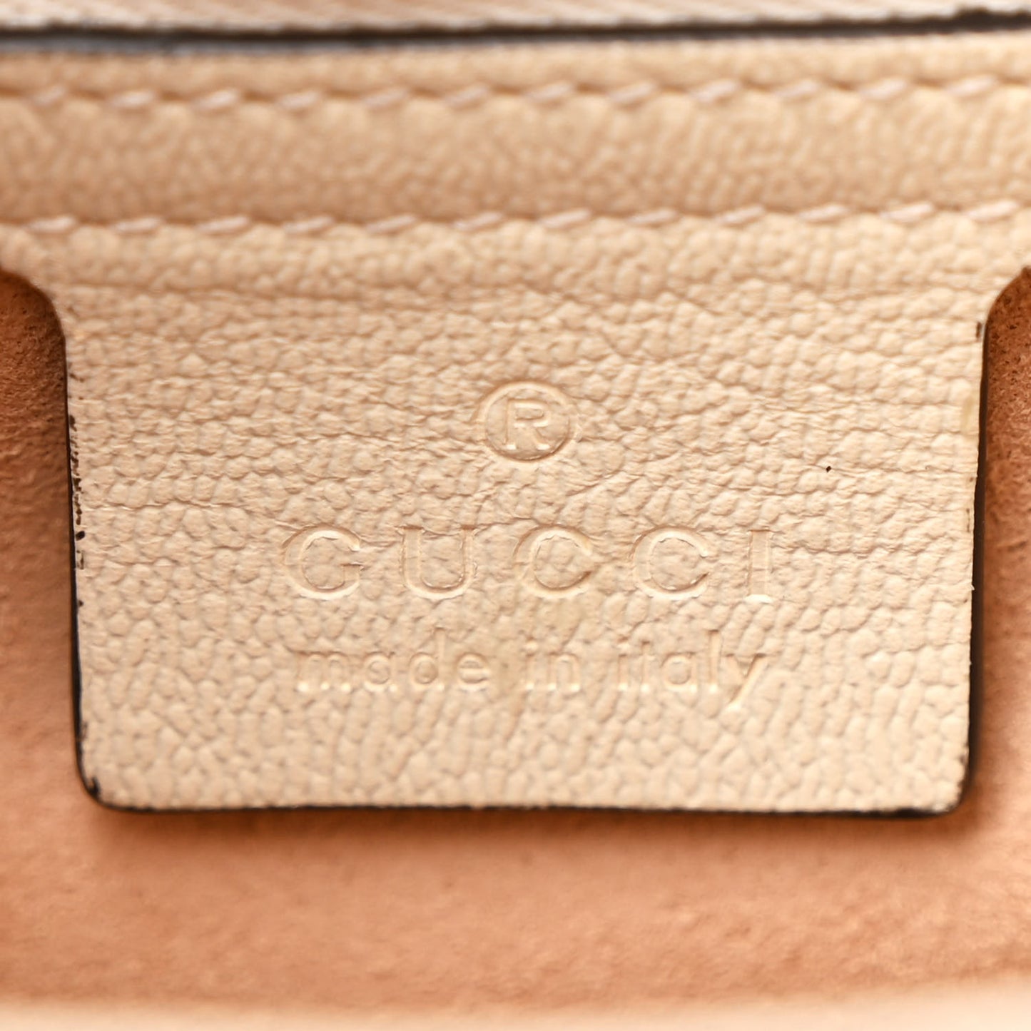 GG Supreme Monogram Calfskin Small Padlock Messenger Shoulder Bag Beige Mystic White Sun Oil