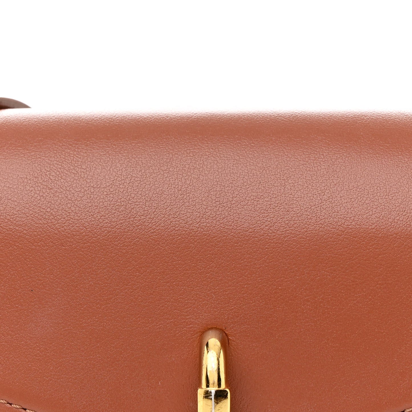 Monogram Padlock On Strap Caramel