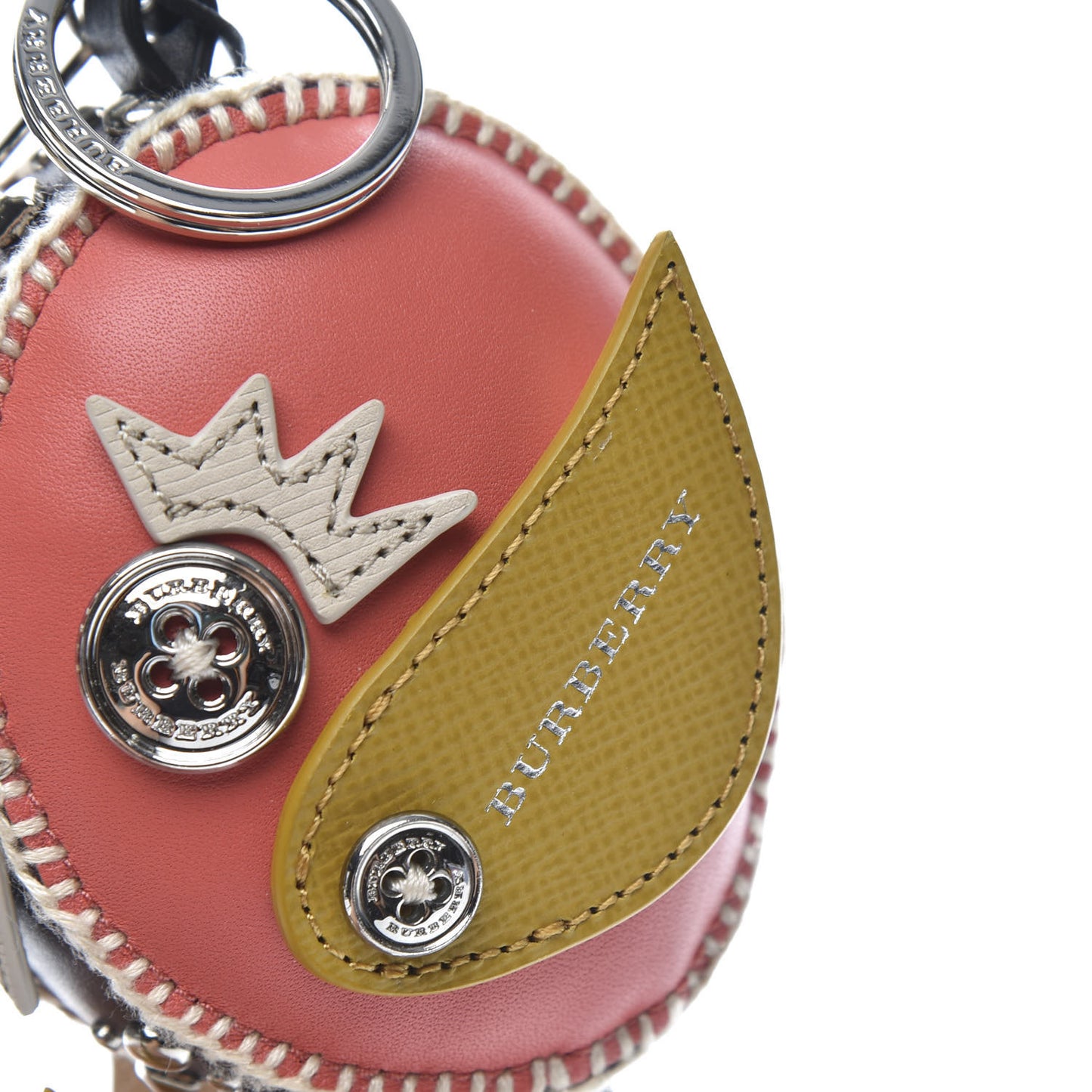 Calfskin Studded Mabel Derek The Bird Bag Charm Deep Clare Multicolor