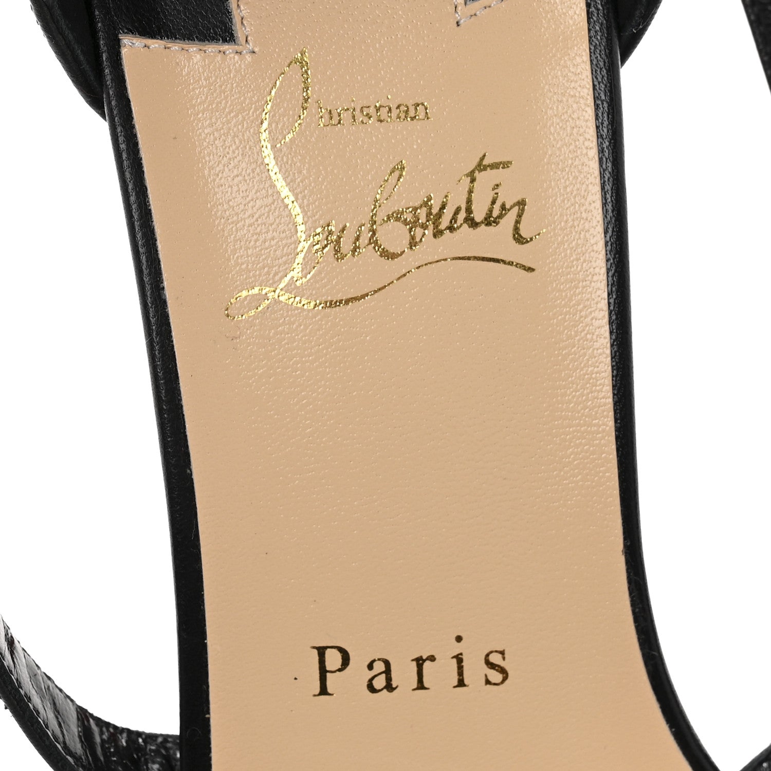 Christian Louboutin Nappa Loubi Bee Kid 85 Sandals 39 Black 8 of 10