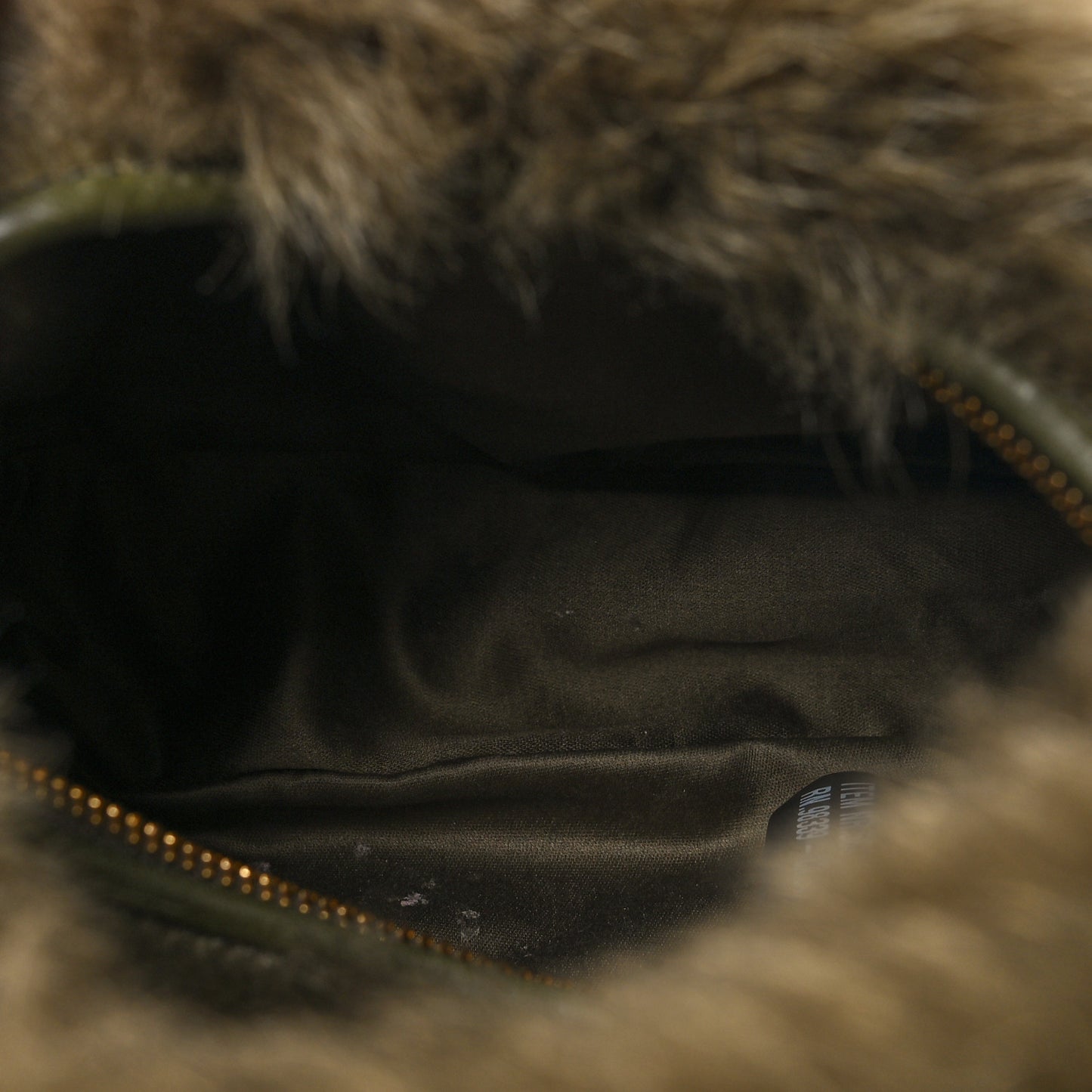Sheepskin Mini Wander Hobo Green