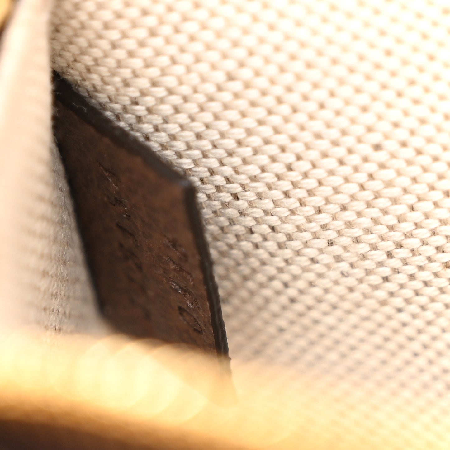 GG Supreme Monogram Textured Dollar Calfskin Blondie Belt Bag Beige Ebony New Acero