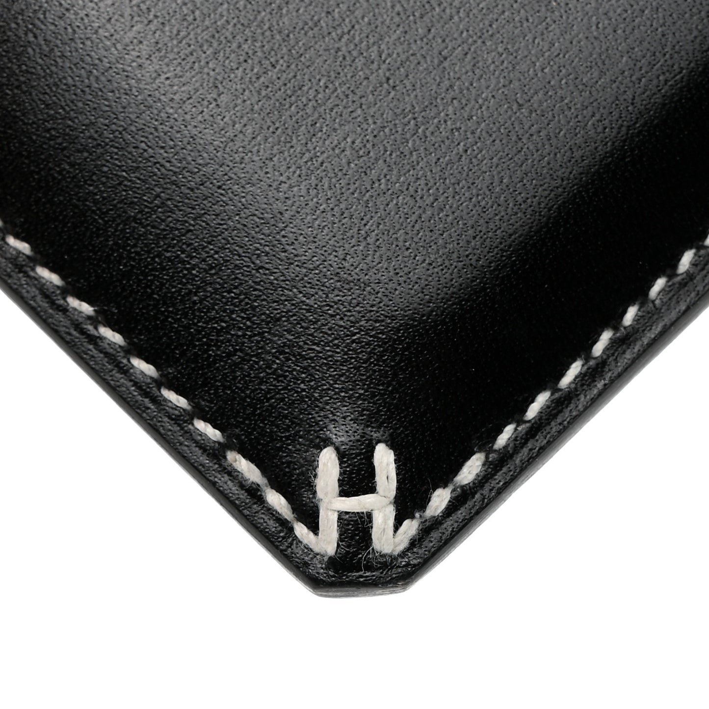 Box H Sellier Card Holder Black