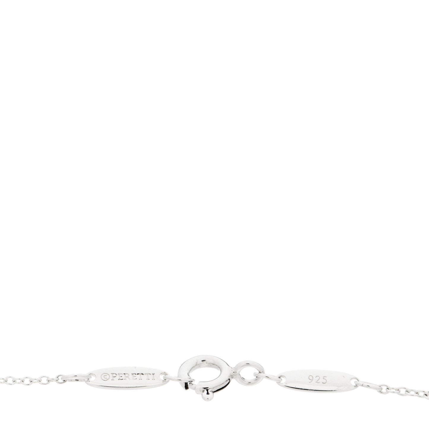 Sterling Silver Diamond .15ct Elsa Peretti Diamonds By The Yard Bracelet