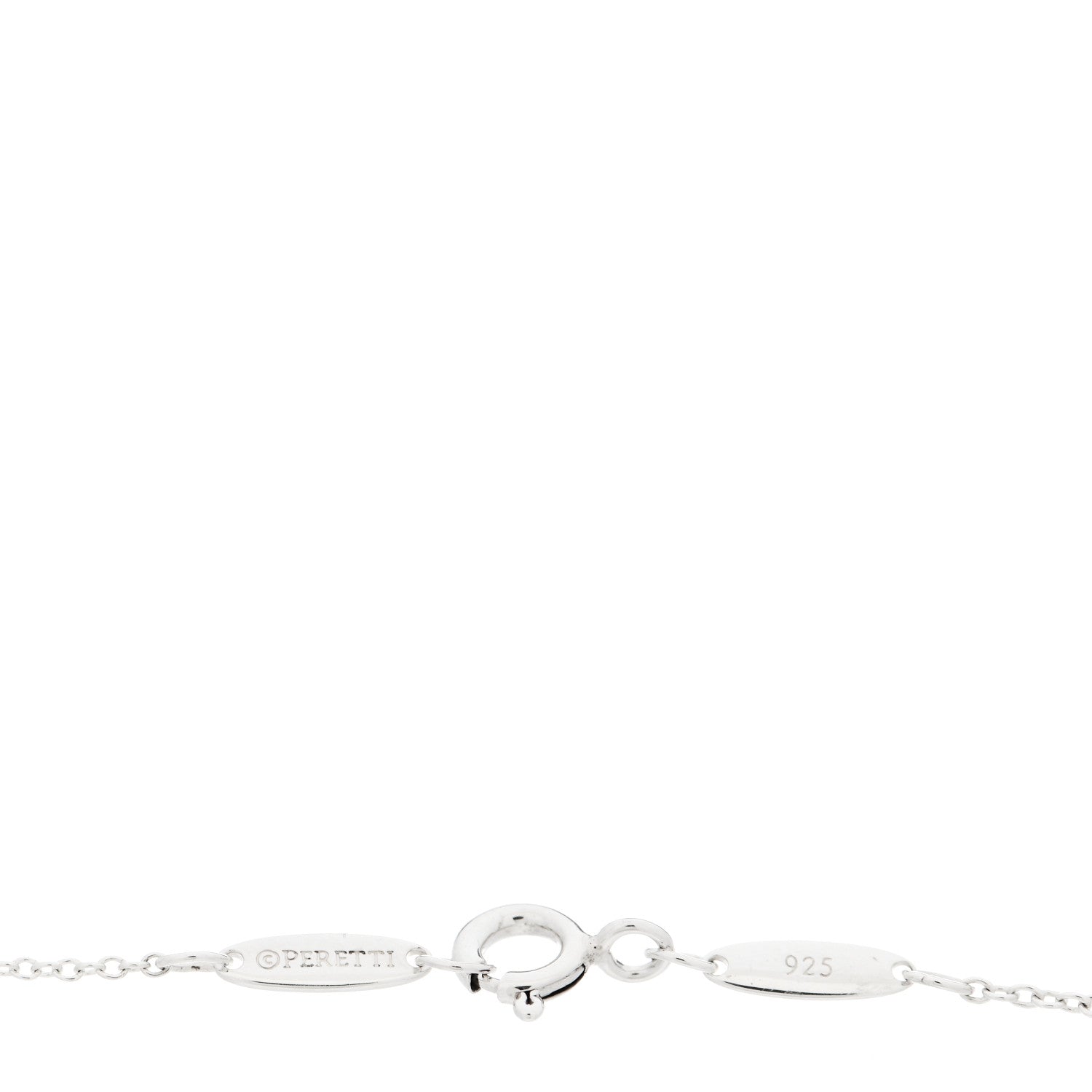 Tiffany Sterling Silver Diamond .15ct Elsa Peretti Diamonds By The Yard Bracelet 4 of 4