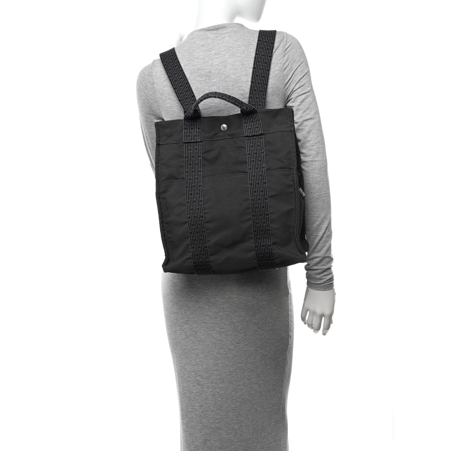 Canvas Herline Backpack Grey