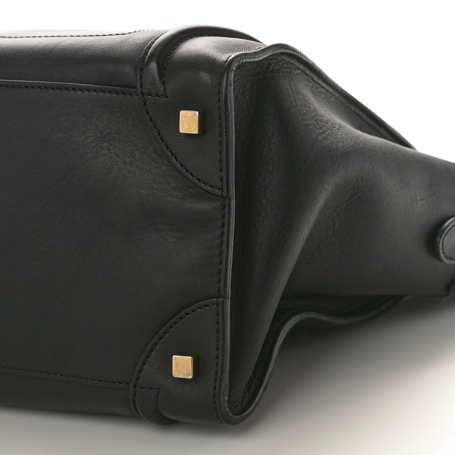 Smooth Calfskin Mini Luggage Black