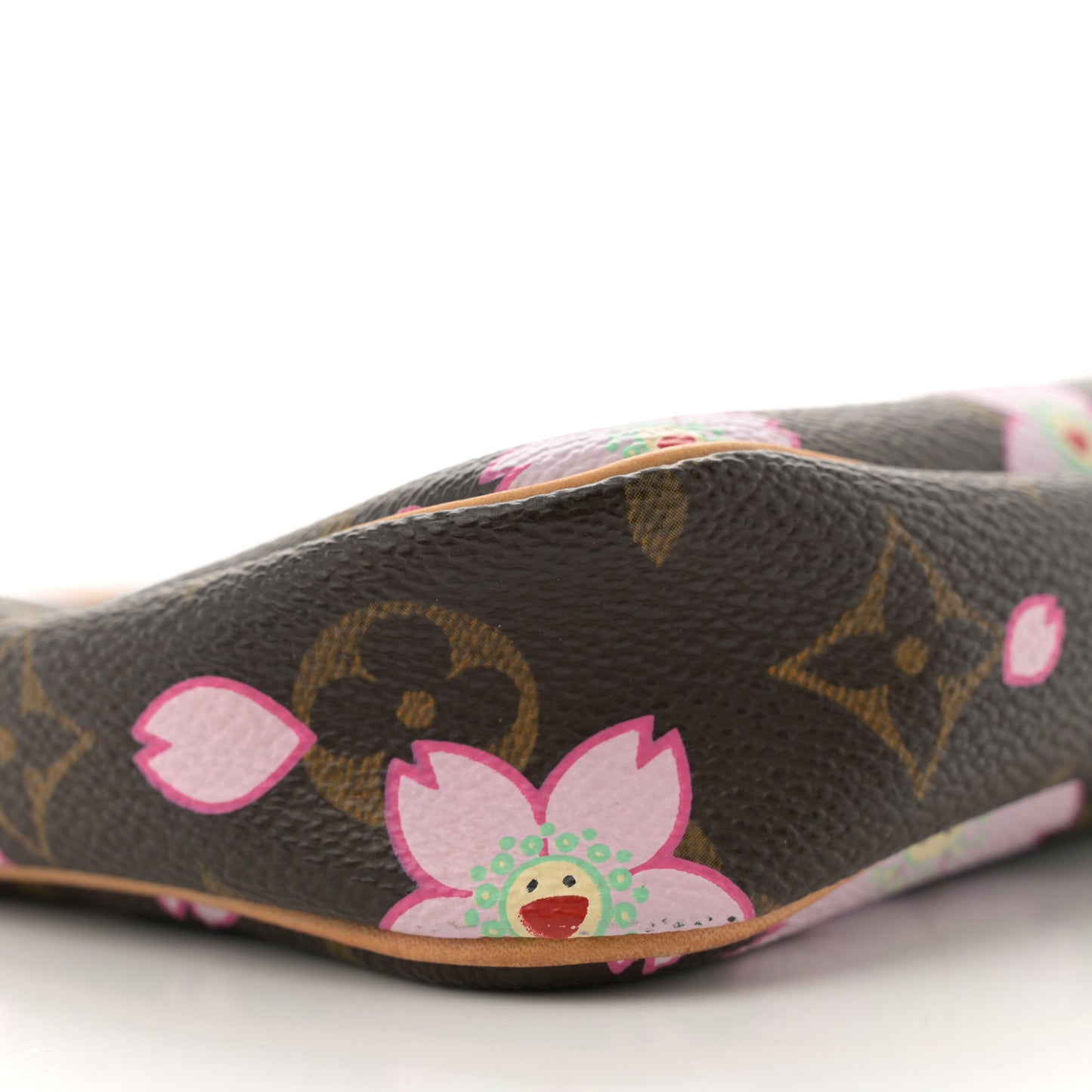 Monogram Cherry Blossom Pochette Accessories Brown