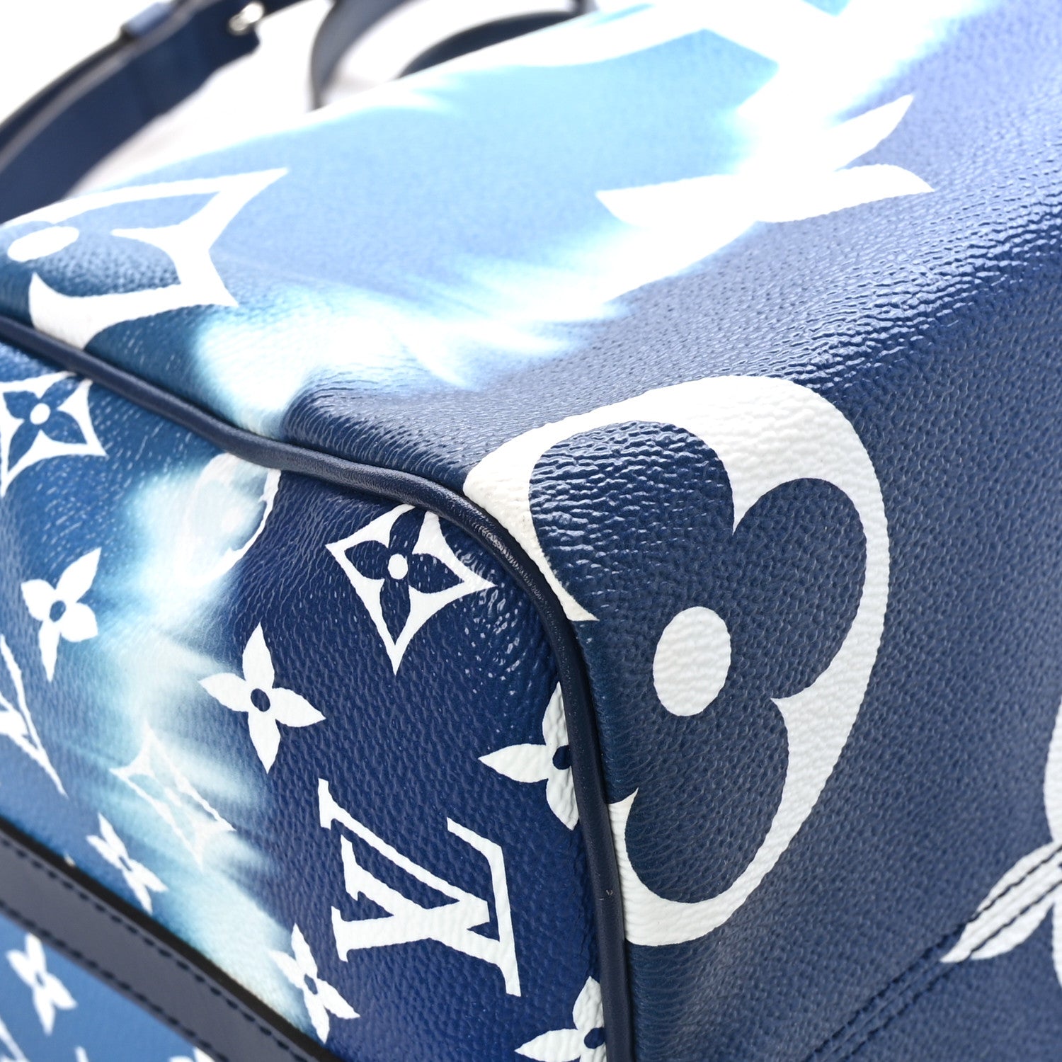 Louis Vuitton Monogram Escale Speedy Bandouliere 30 Blue 9 of 12