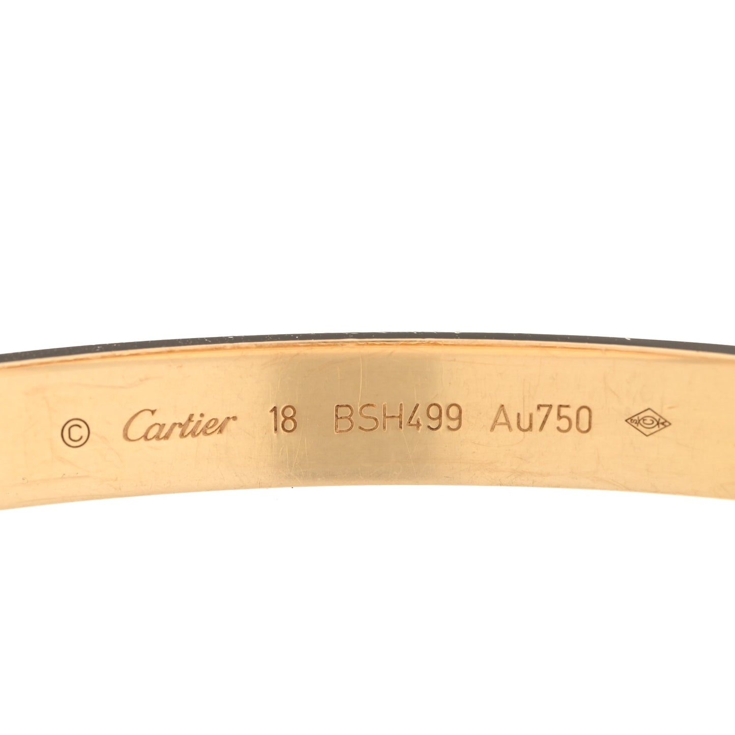 18K Yellow Gold LOVE Bracelet 18