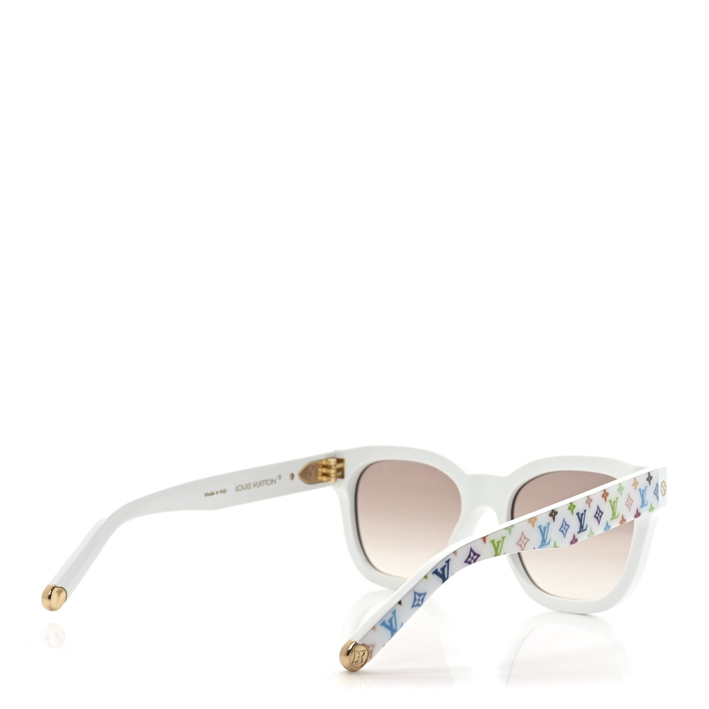 LV X TM Acetate My Monogram Sunglasses Z2725W White Multicolor