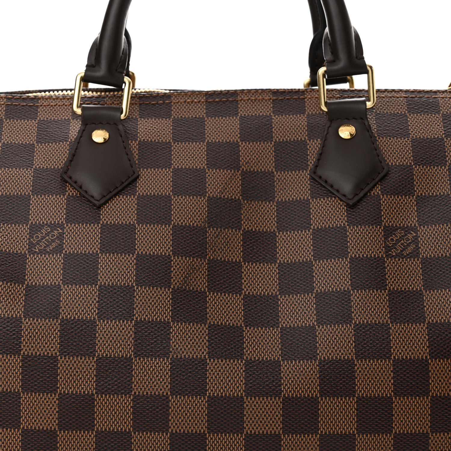 Louis Vuitton Damier Ebene Speedy Bandouliere 30 7 of 13