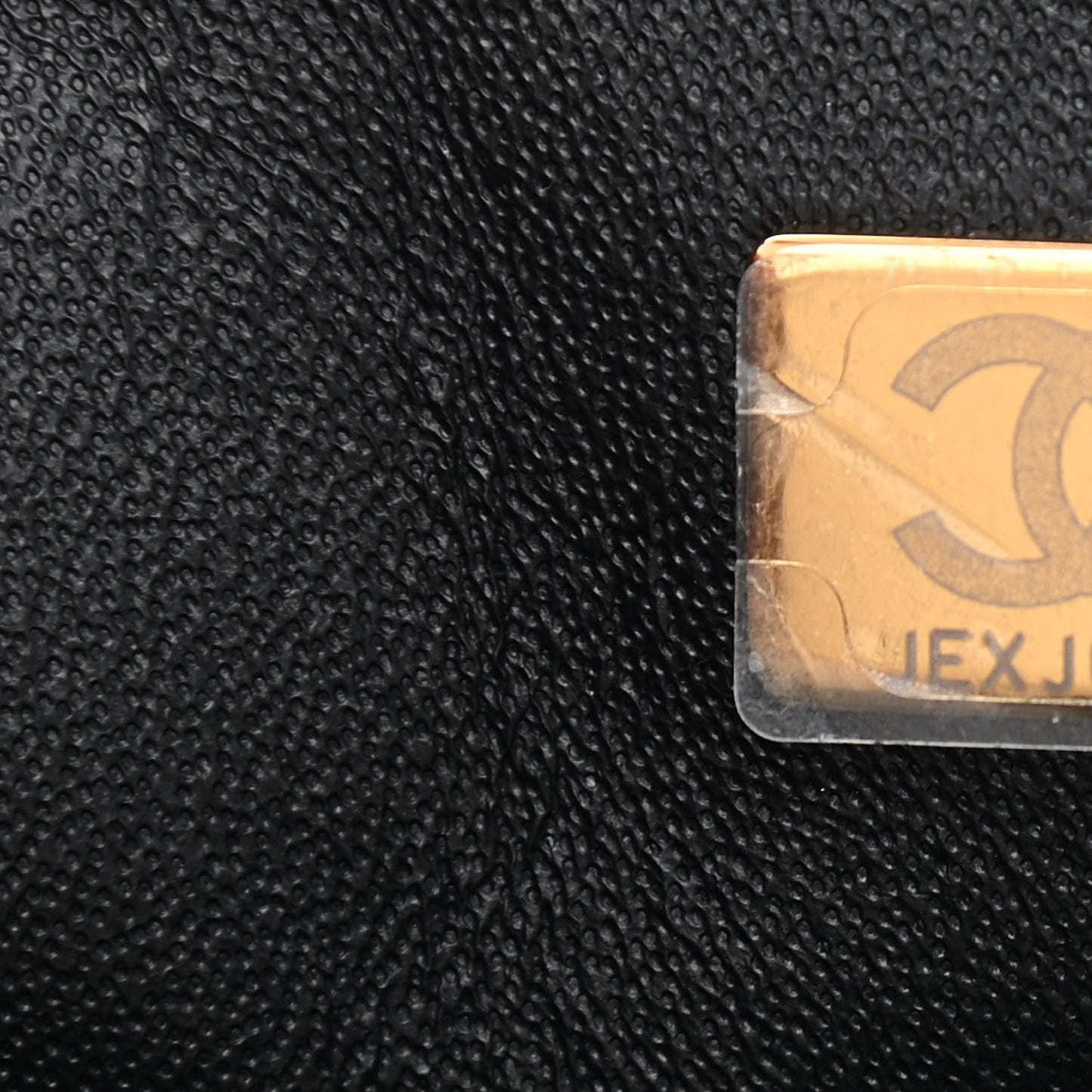 Lambskin Quilted Mini Top Handle Rectangular Flap Black