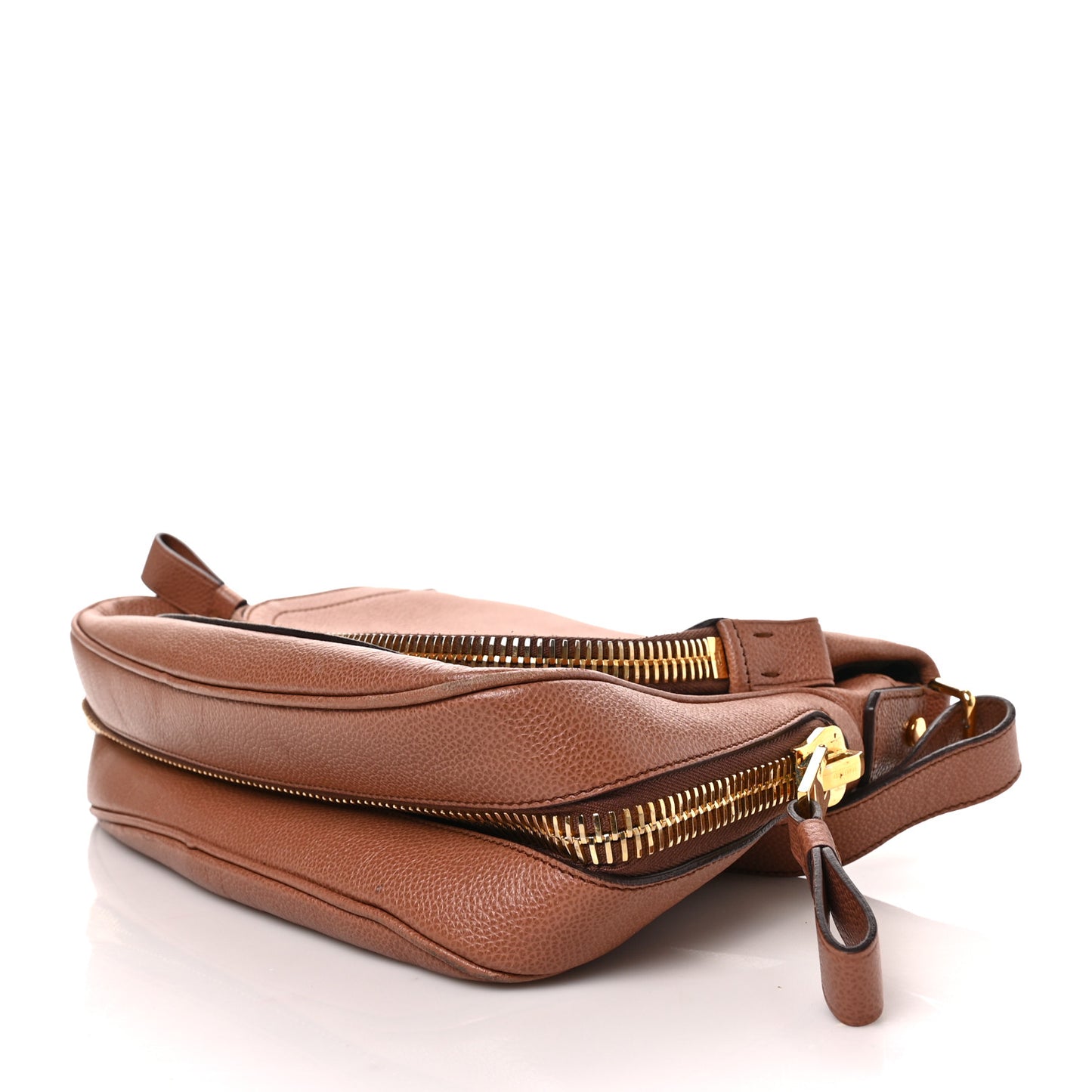 Calfskin Medium Jennifer Crossbody Caramel
