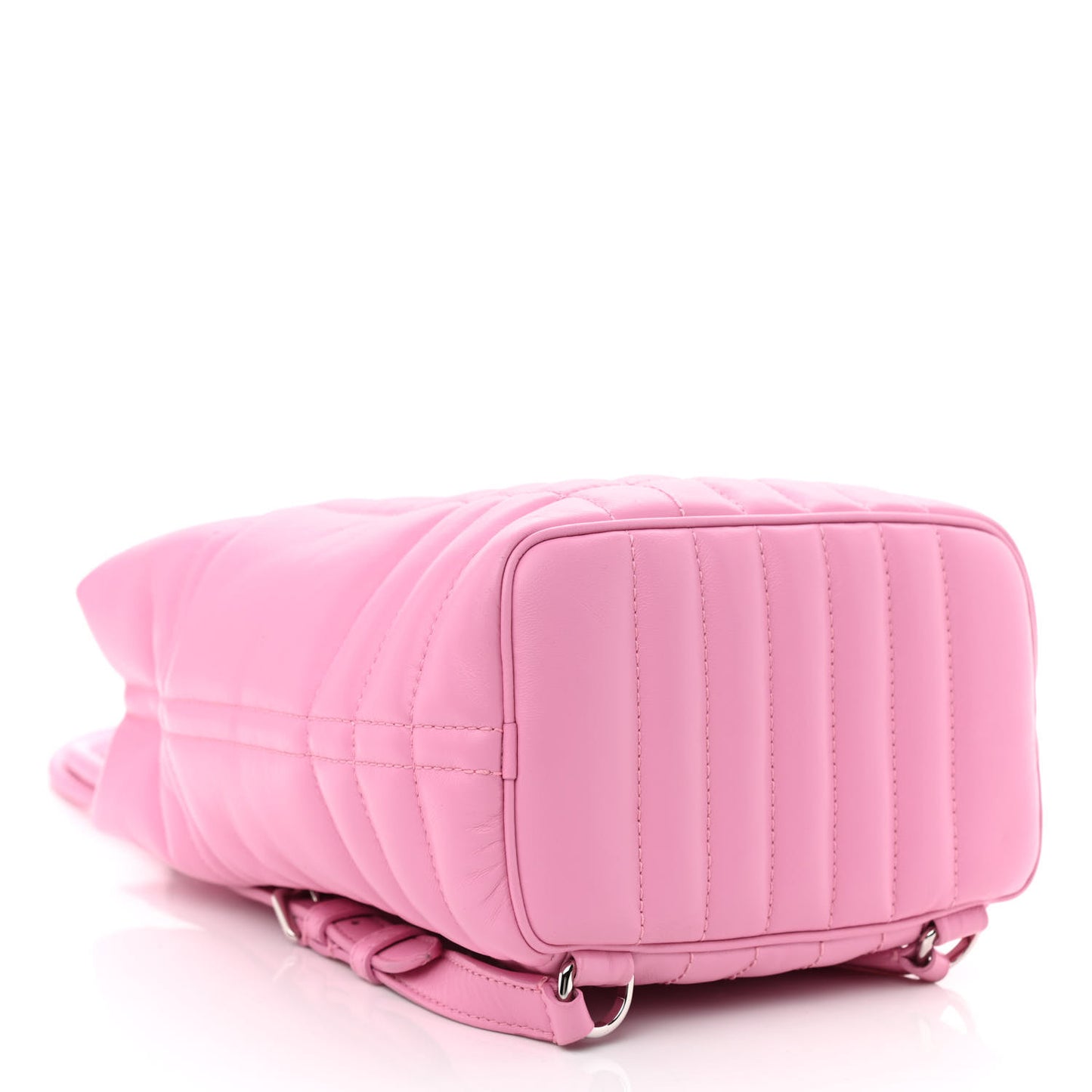 Lambskin Quilted Mini Lola Backpack Primrose Pink