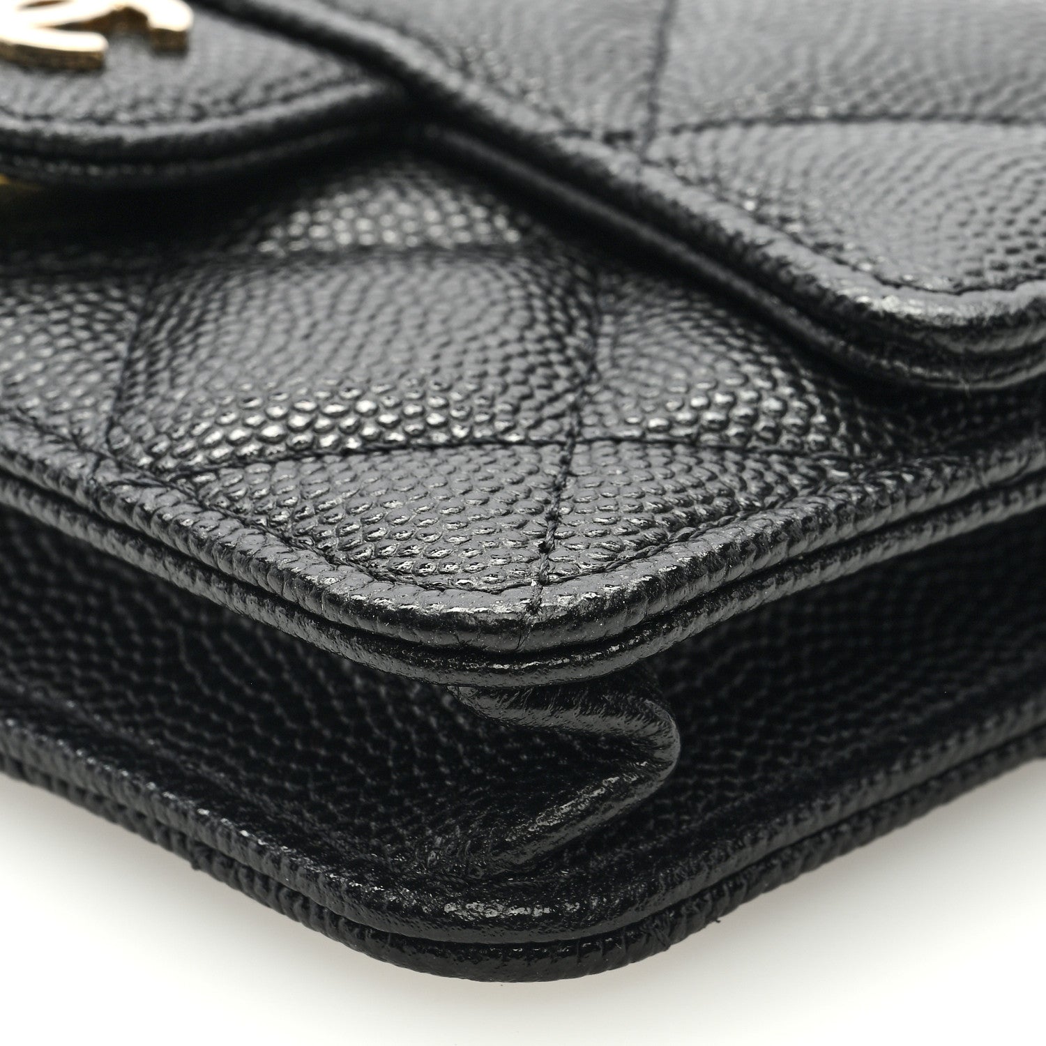Chanel Caviar Quilted Mini Chain Bag Black 9 of 9