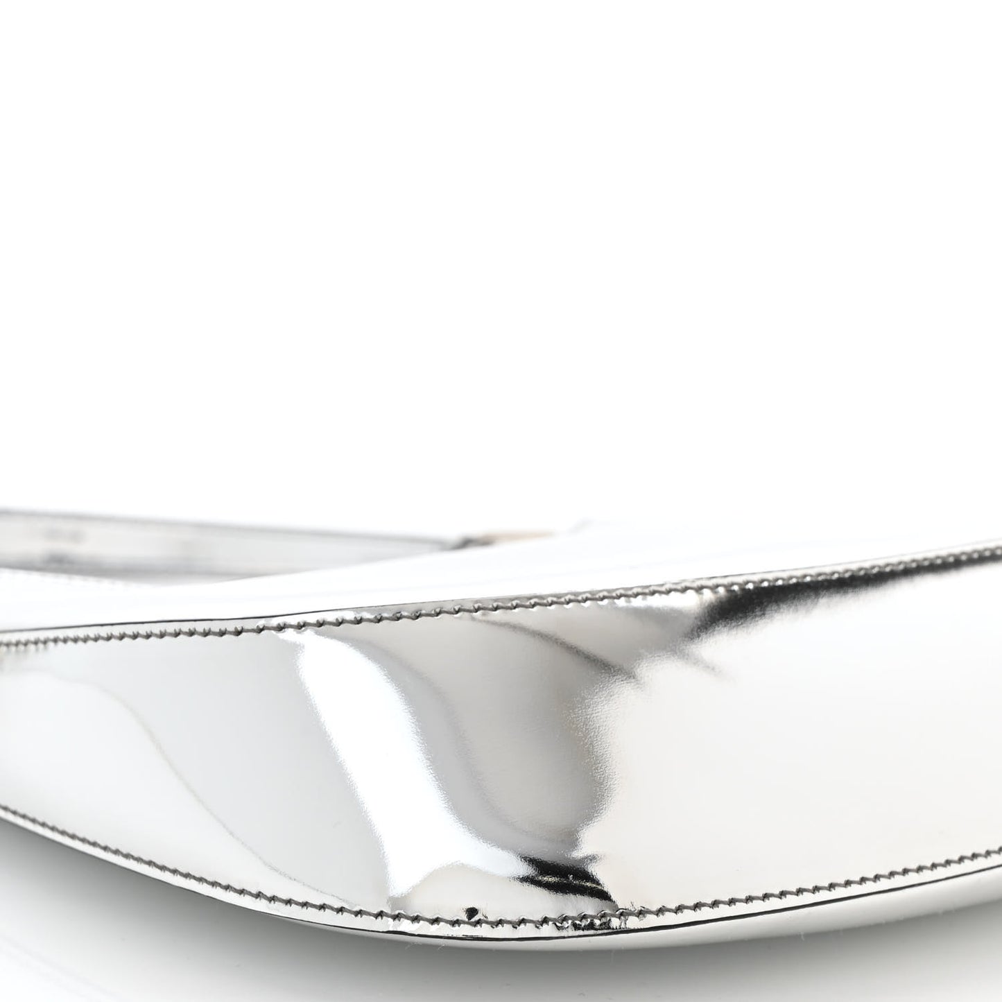 Spazzolato Cleo Shoulder Bag Argento