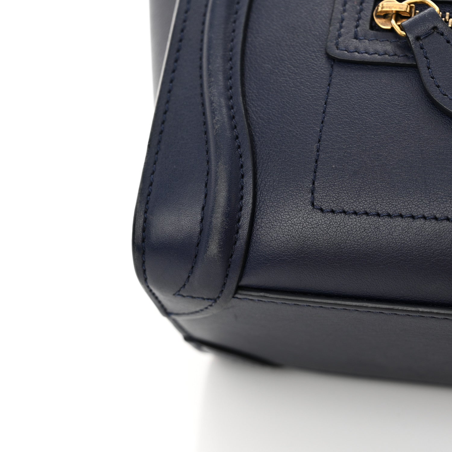 Celine Smooth Calfskin Nano Luggage Ink 15 of 15