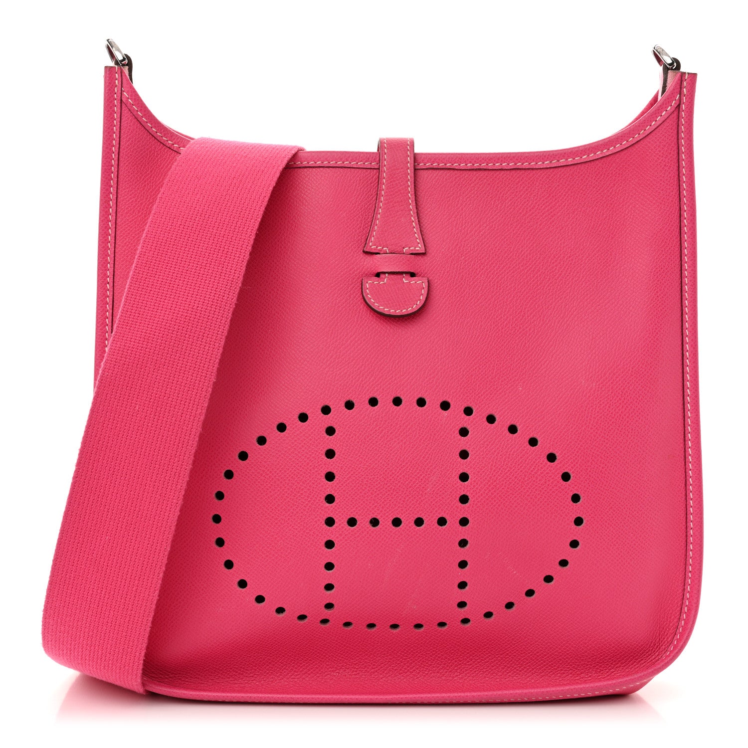 Hermes Epsom Evelyne PM Rose Tyrien 1 of 12