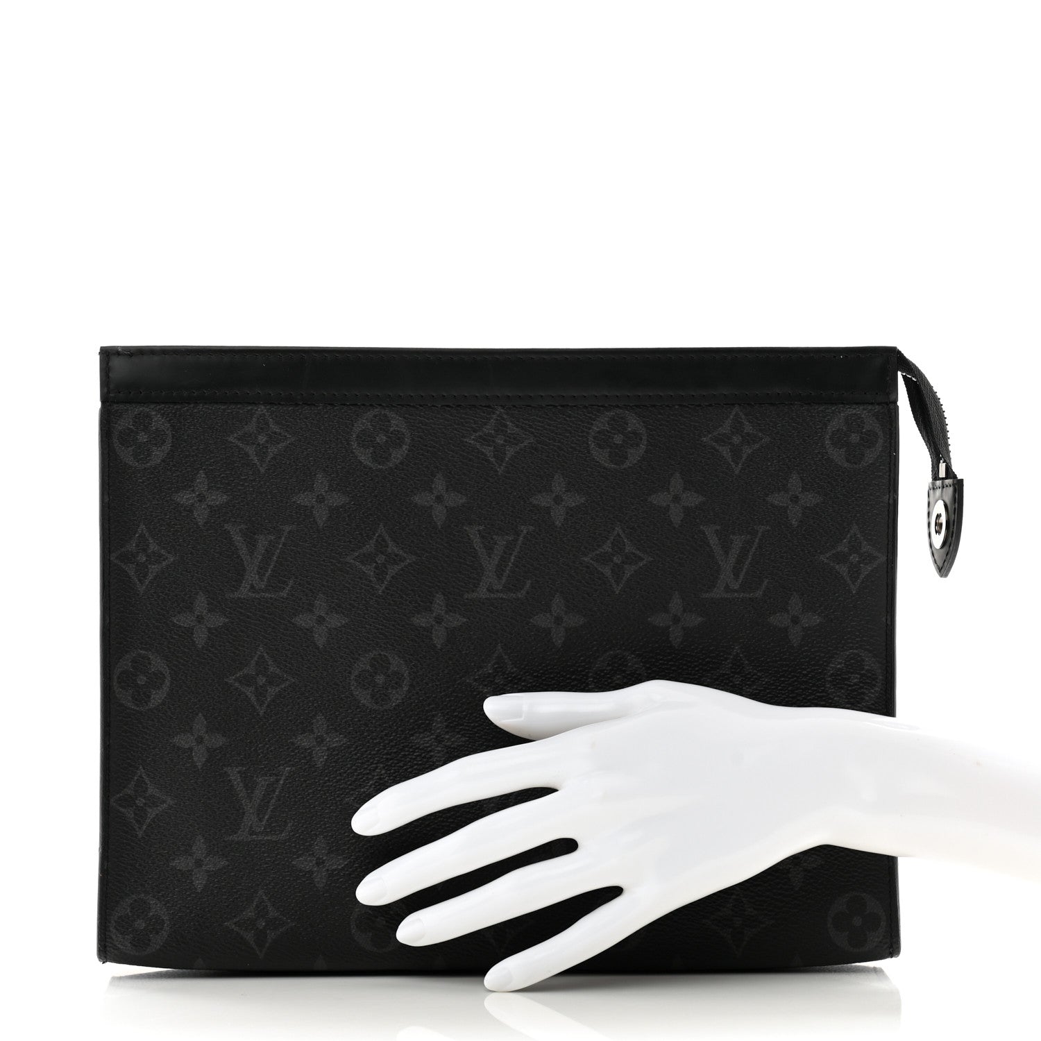 Louis Vuitton Monogram Eclipse Pochette Voyage MM 2 of 11