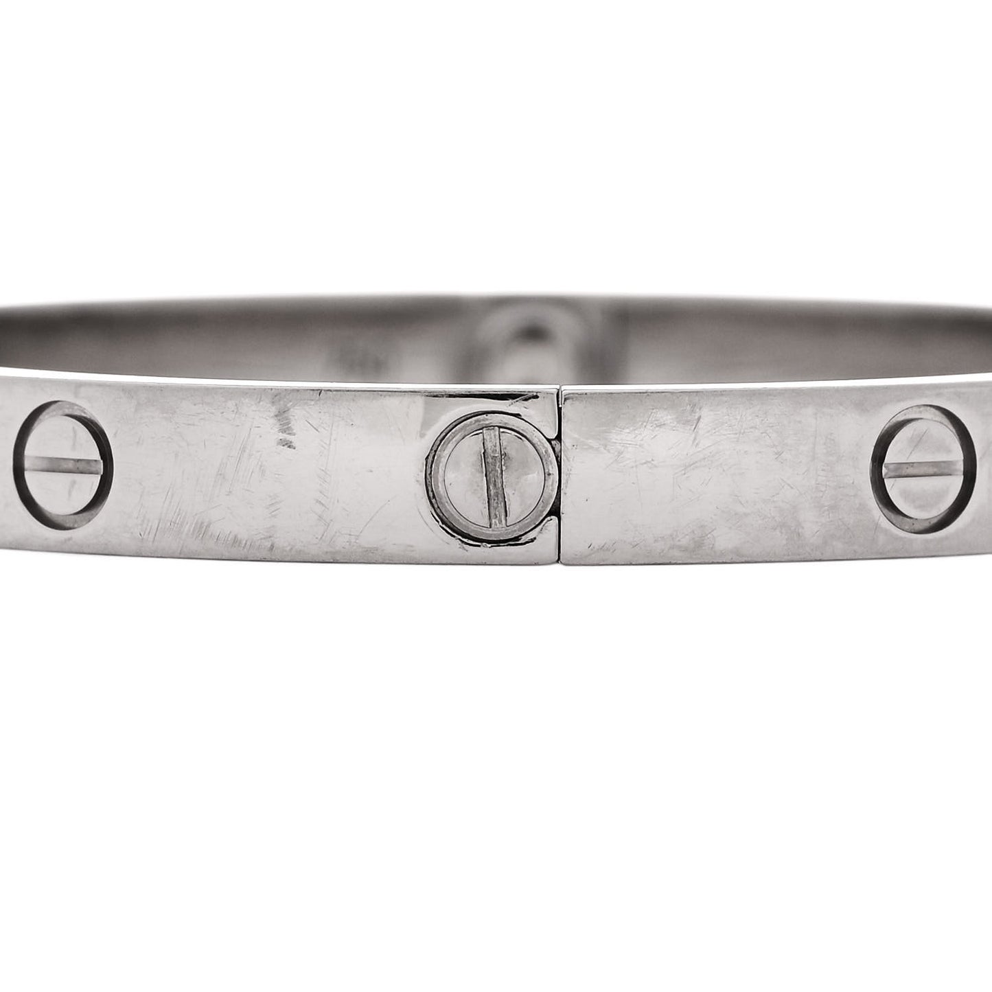 18K White Gold LOVE Bracelet 18