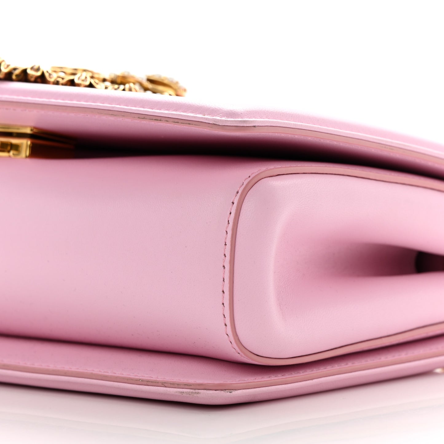 Calfskin Medium Devotion Crossbody Pink