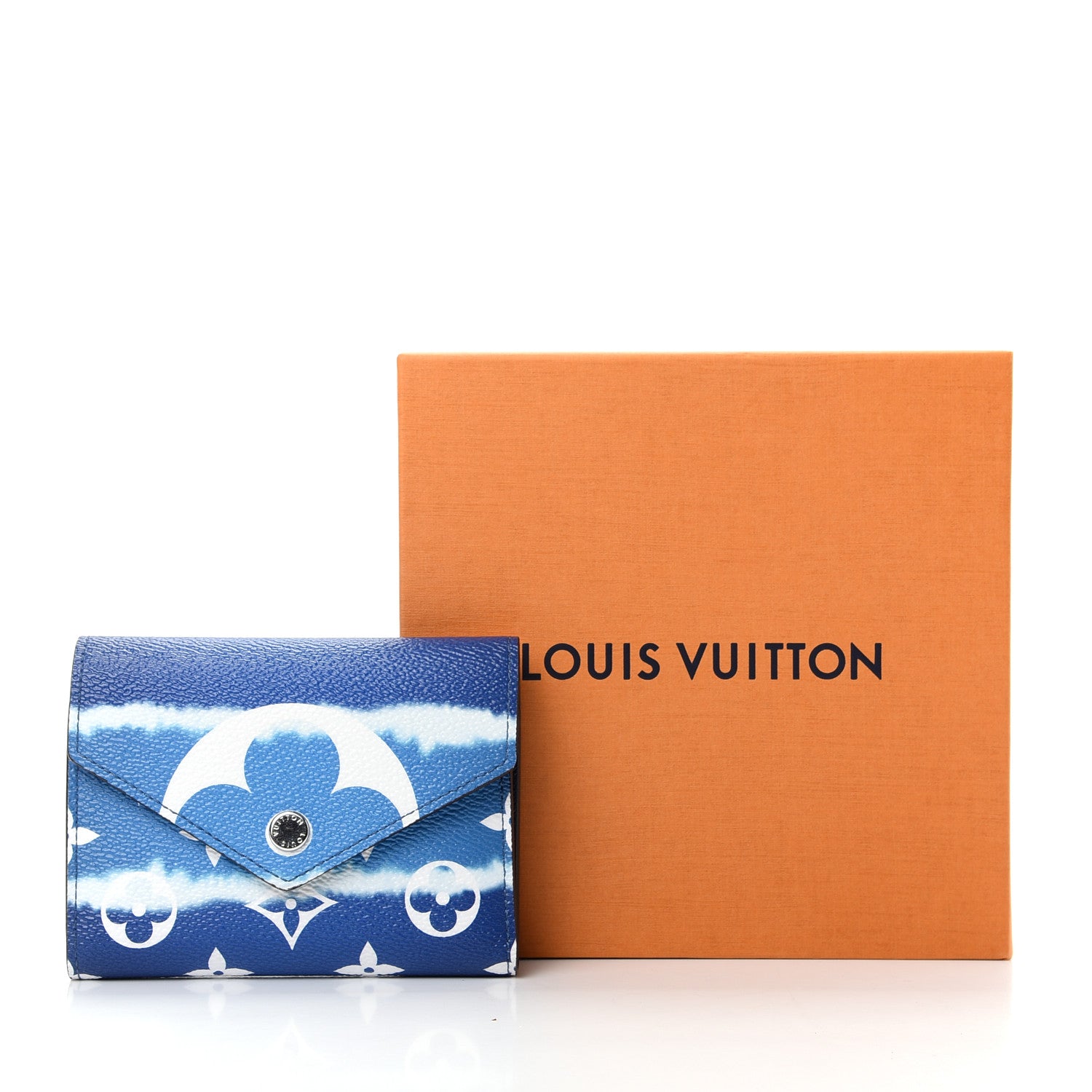 Louis Vuitton Monogram Escale Victorine Wallet Blue 8 of 8
