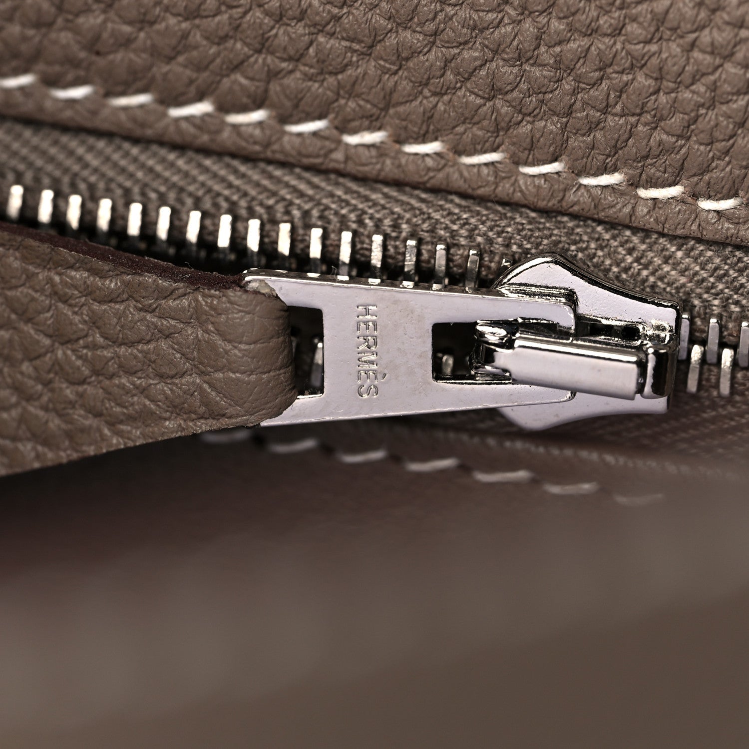 Hermes Togo Kelly Retourne 25 Etoupe 18 of 36