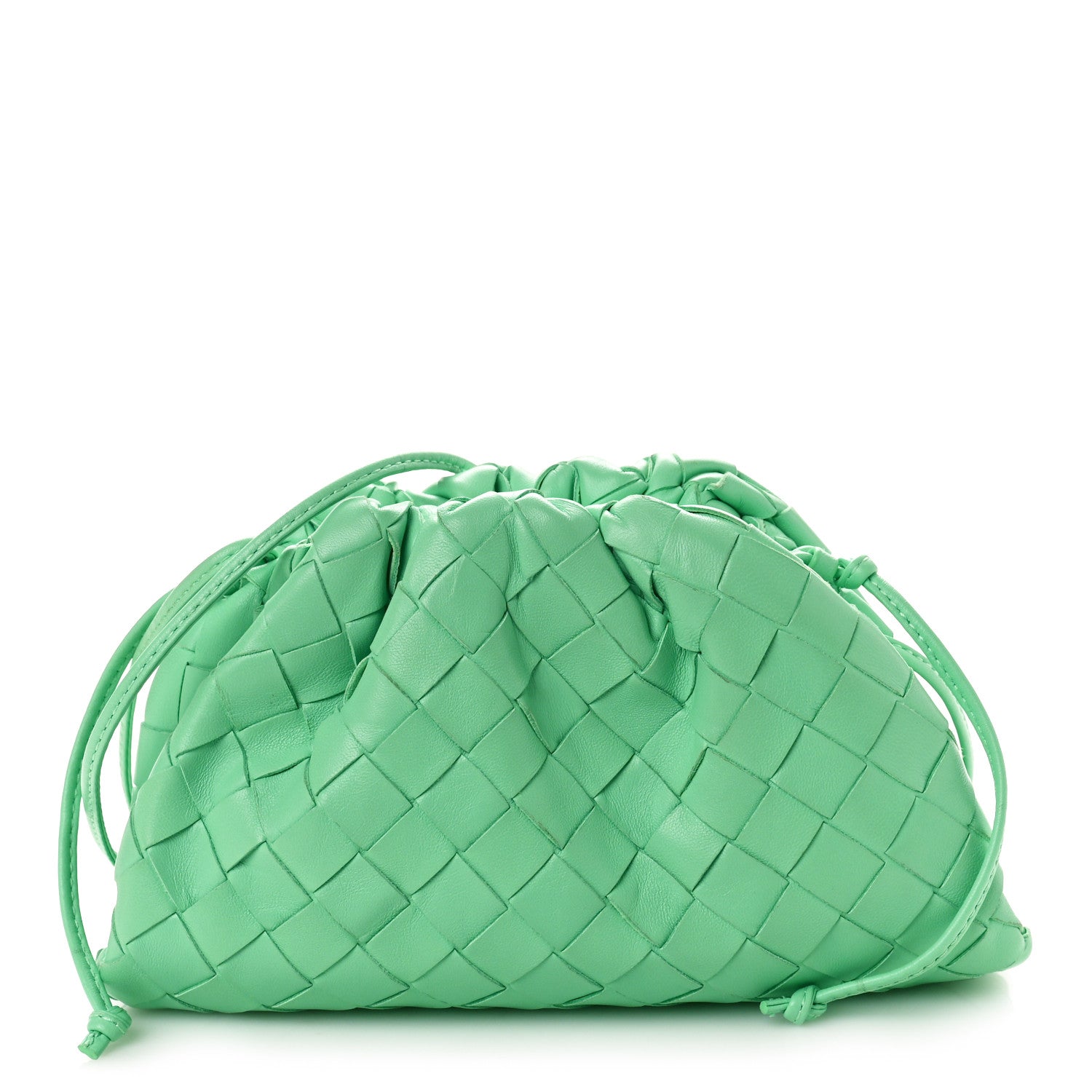 Bottega Veneta Nappa Intrecciato The Mini Pouch Fountain 1 of 10