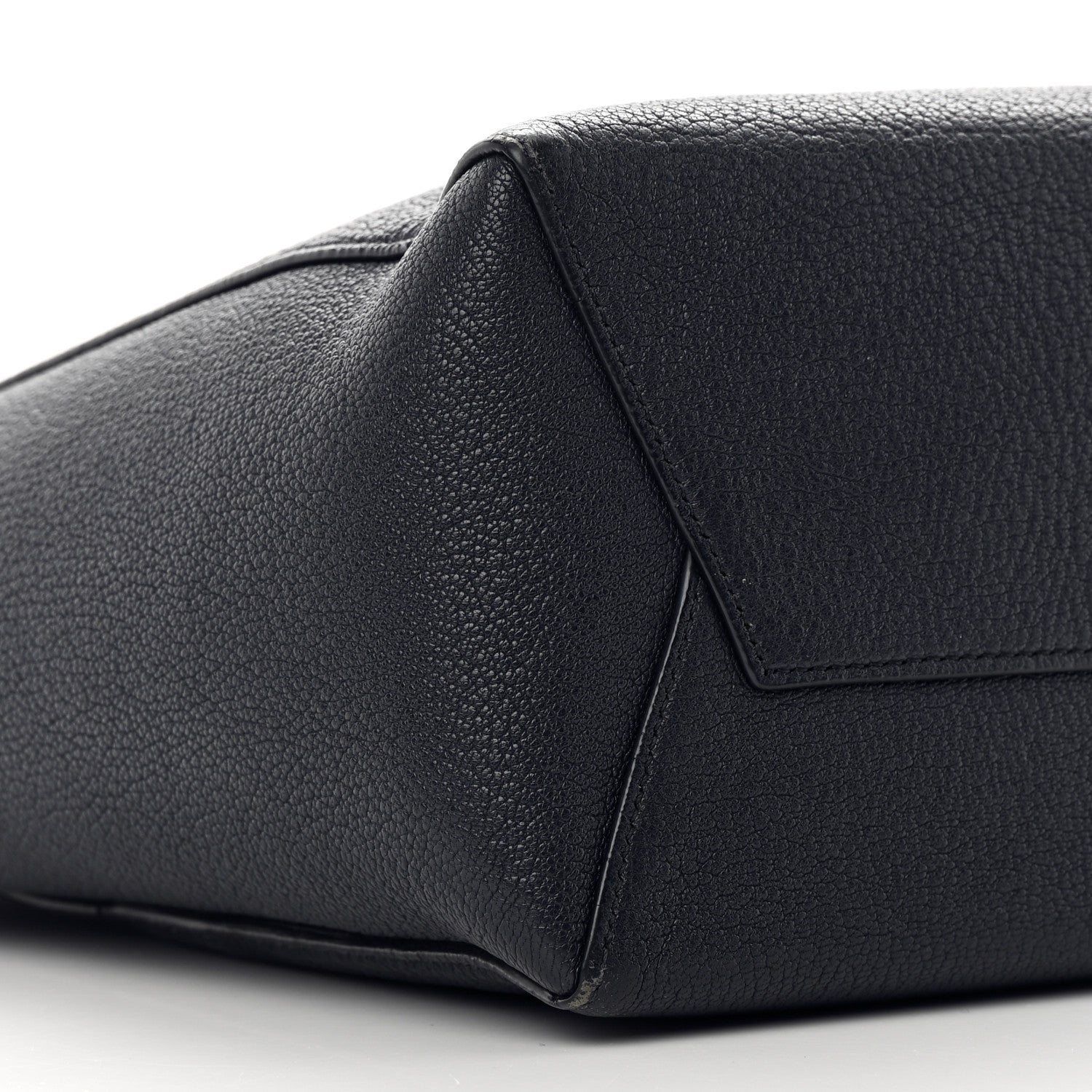 Celine Soft Grained Calfskin Small Sangle Bucket Bag Navy 8 of 15