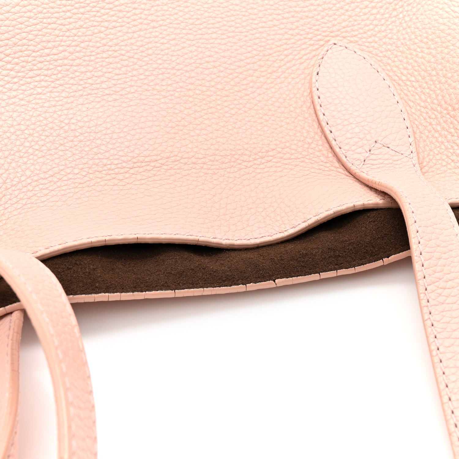 Burberry Grainy Calfskin Remington Tote Pale Ash Rose 13 of 15