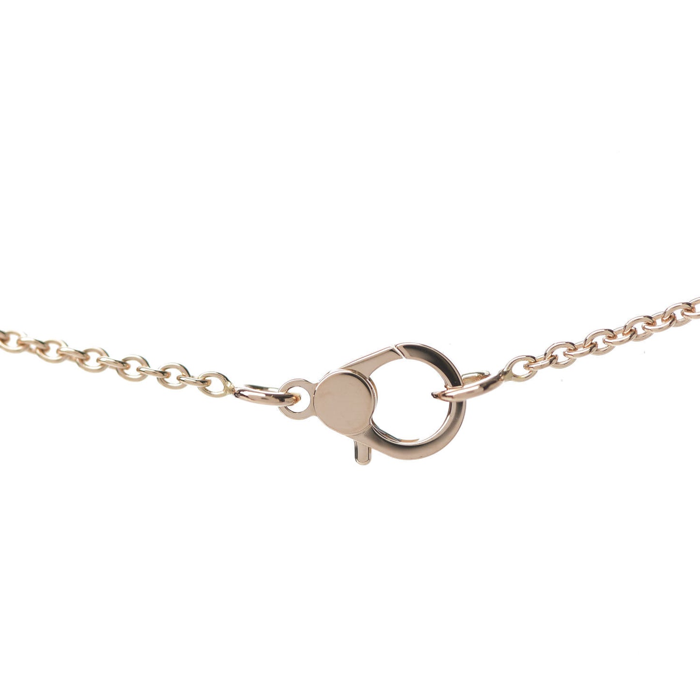 18K Rose Gold Green Sapphire Finesse Pendant Necklace