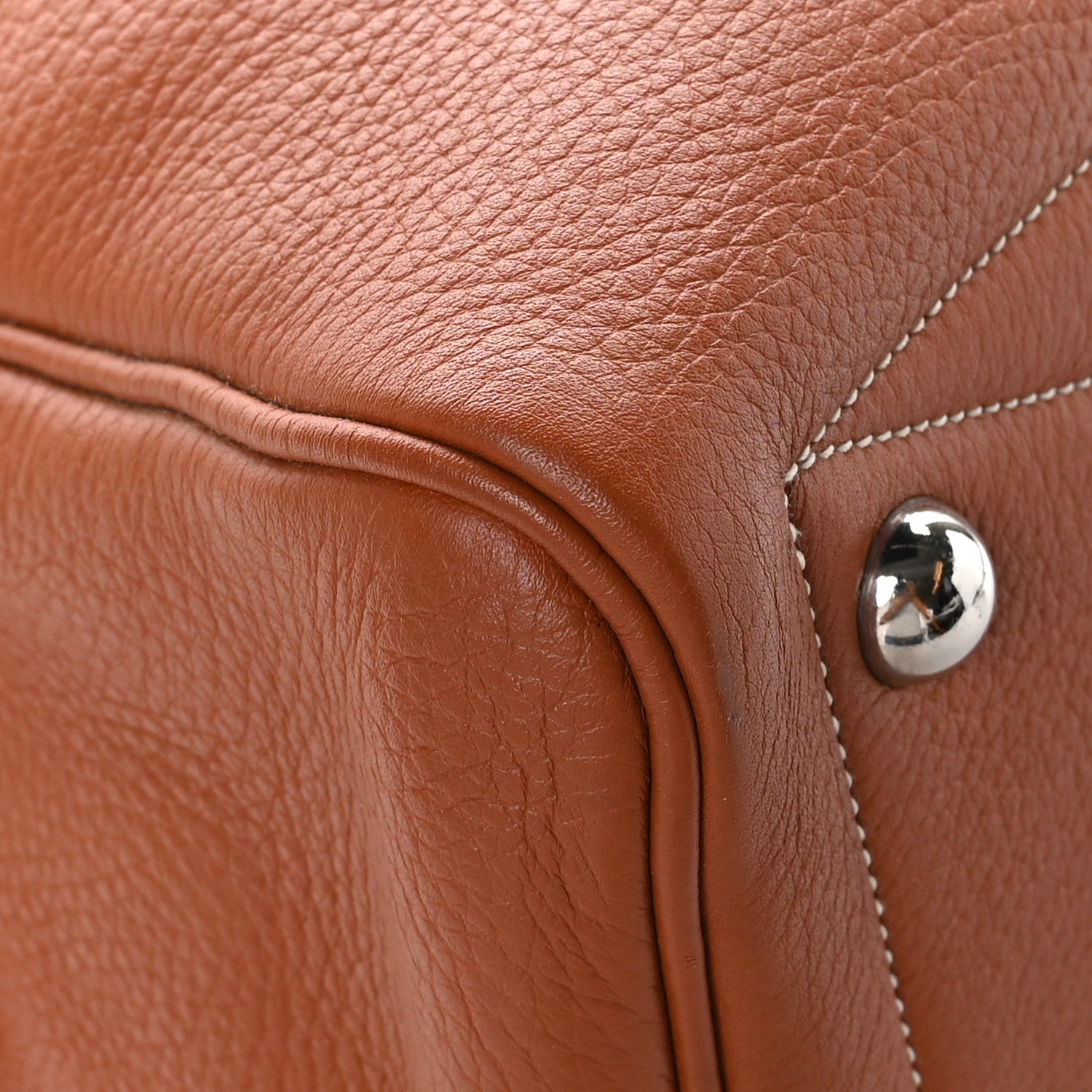 Hermes Taurillon Clemence Victoria II 43 Gold 7 of 10