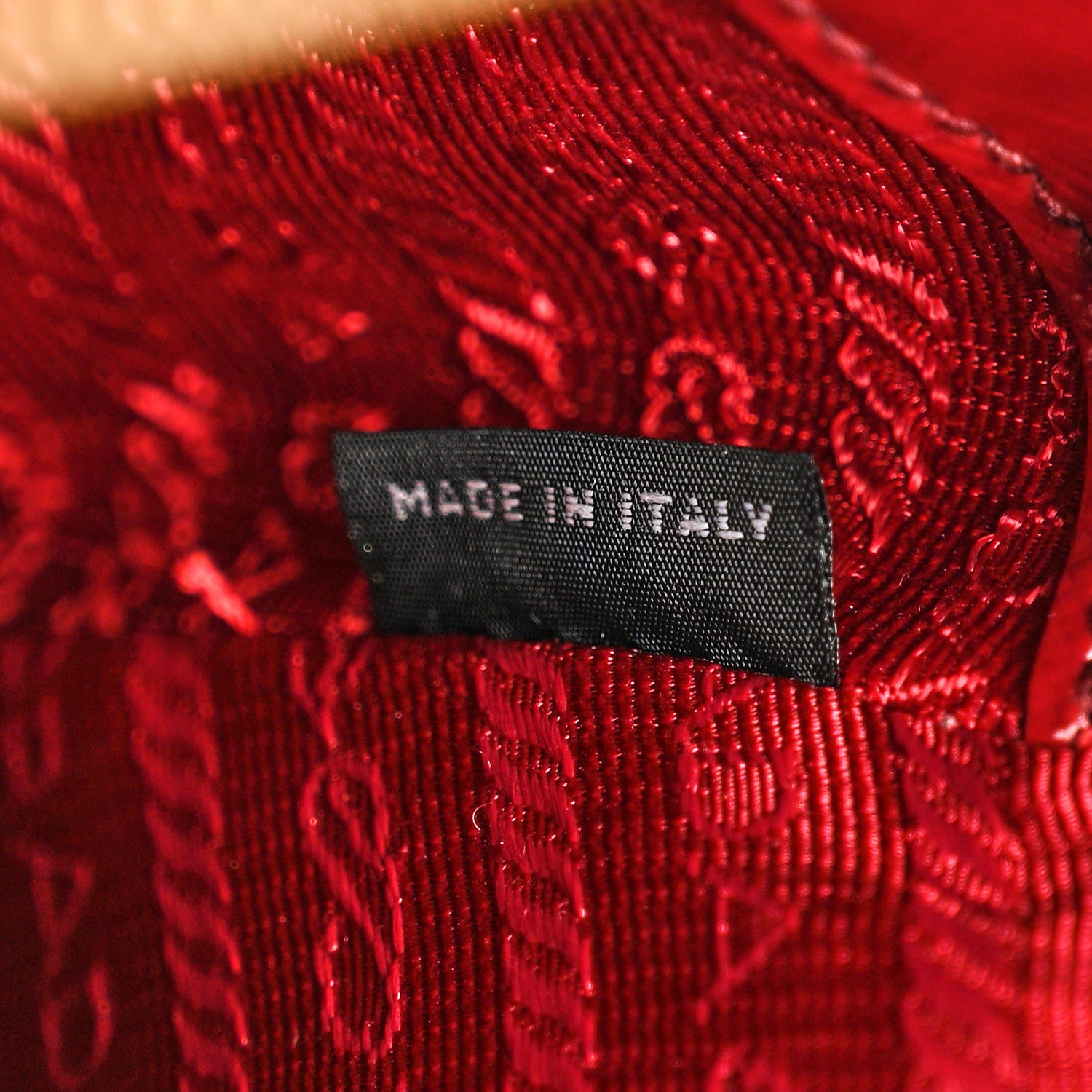 Prada Saffiano Vernice Medium Open Promenade Tote Rosso 8 of 20