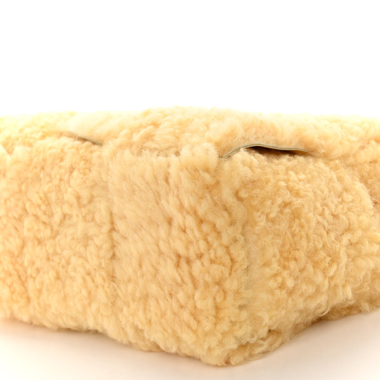 Shearling Small Intrecciato Arco Tote Teddy