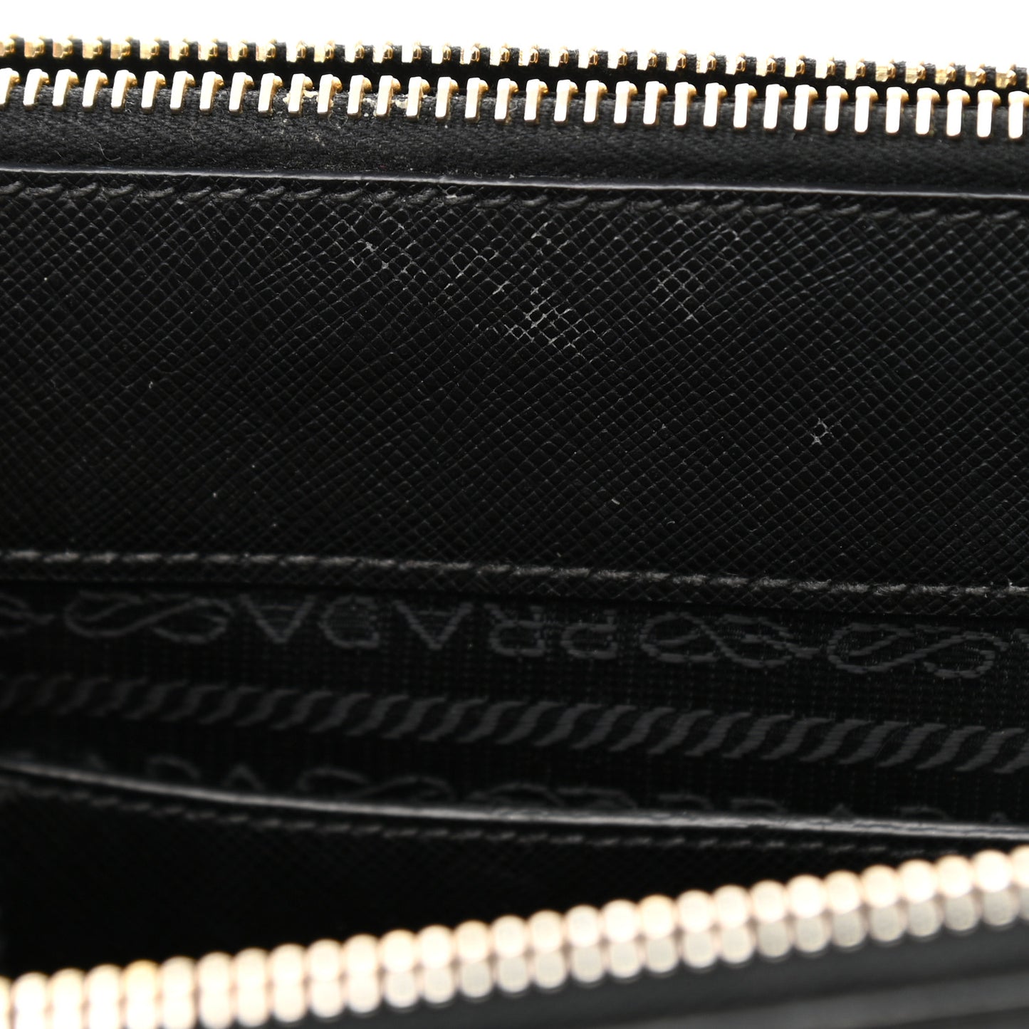 Saffiano Small Galleria Double Zip Tote Black