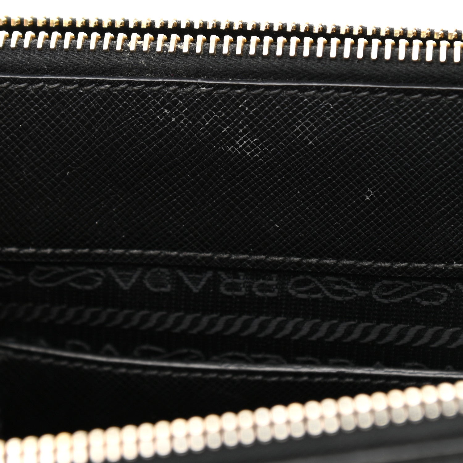 Prada Saffiano Small Galleria Double Zip Tote Black 12 of 12