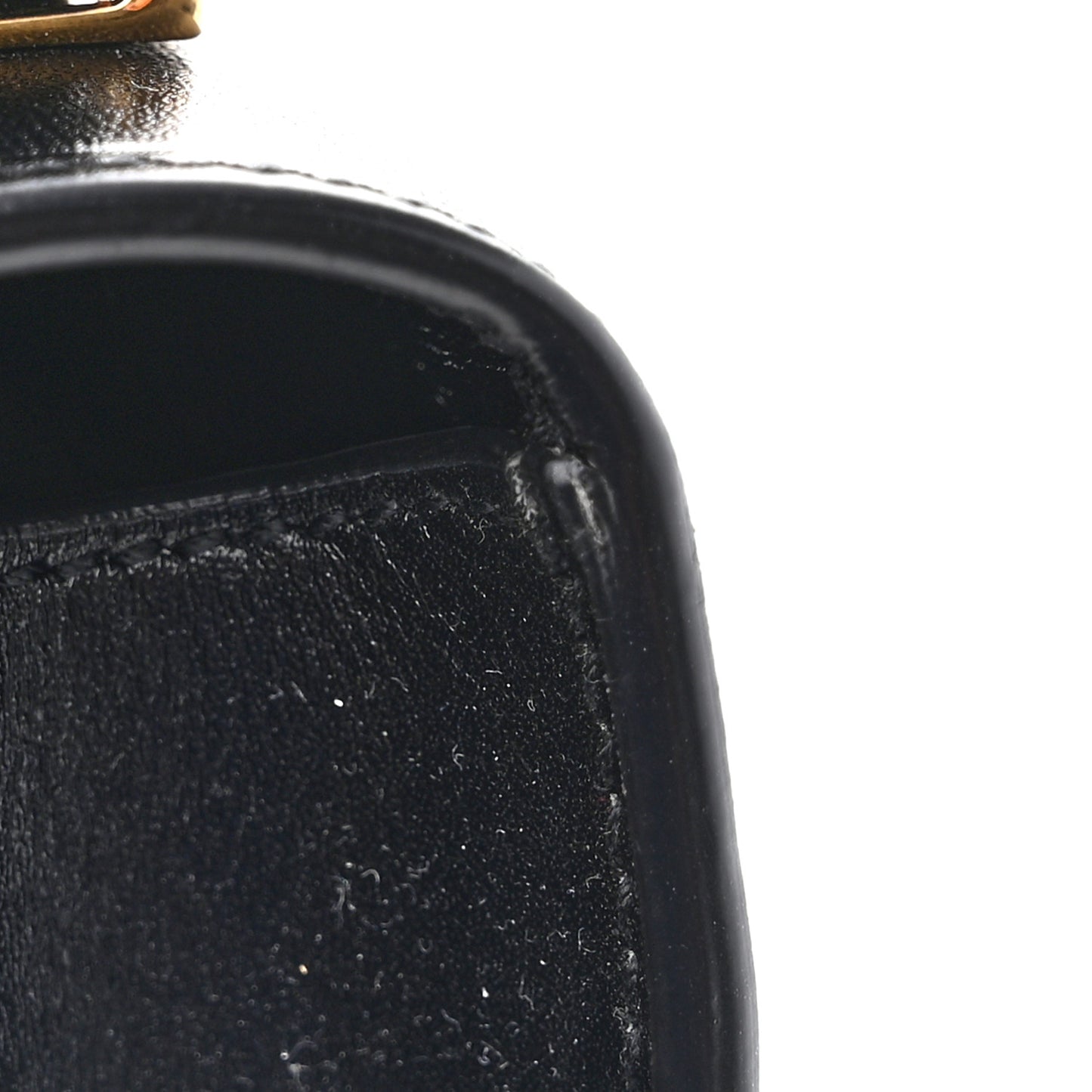 Smooth Calfskin Mini Manhattan Shoulder Bag Black