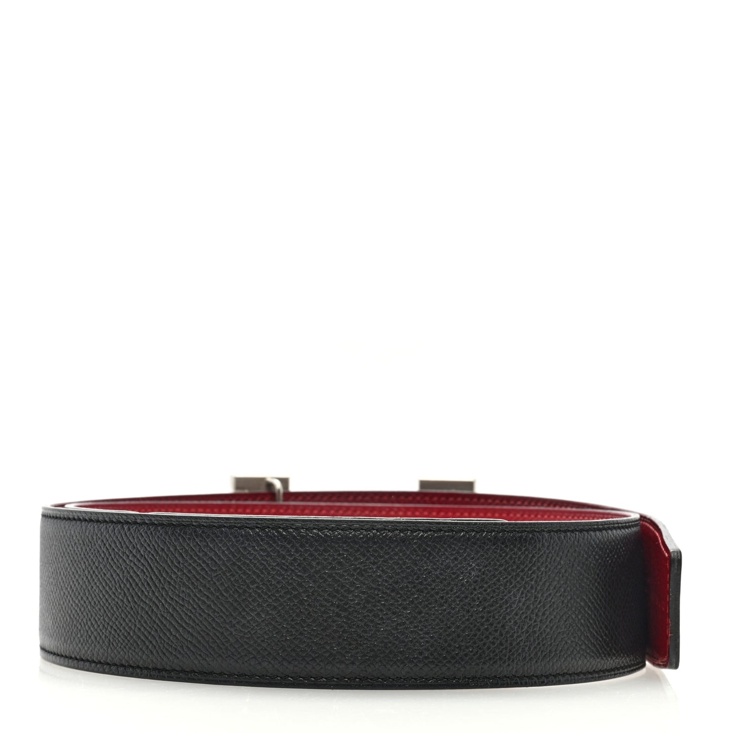 Epsom 42mm Constance 2 H Belt 80 32 Black Rouge Vif