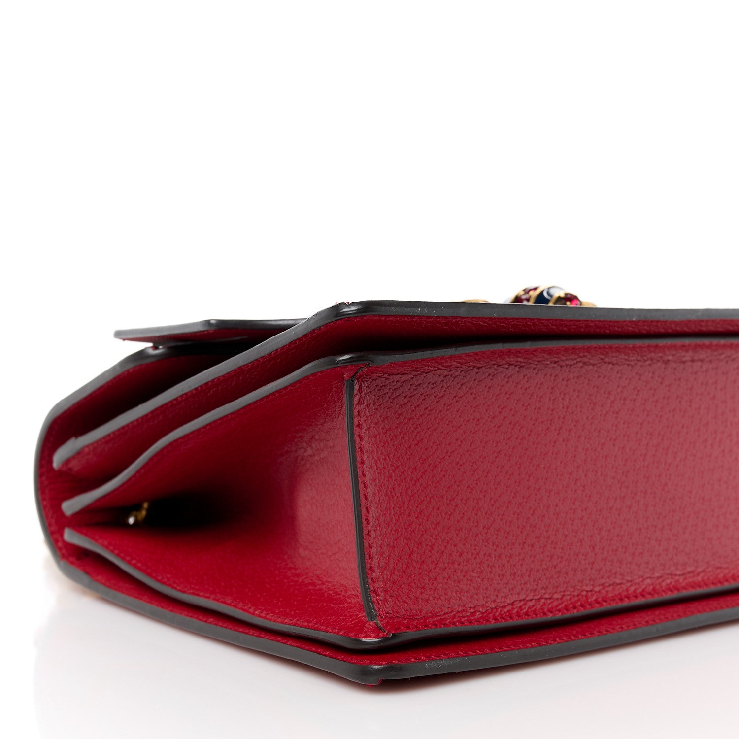 Gucci GG Supreme Monogram Small Queen Margaret Top Handle Bag Red 10 of 12